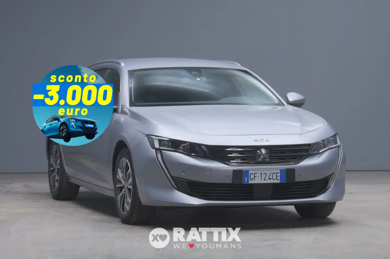 Peugeot 508 1.5 BlueHDI 130CV Allure Pack EAT8 Gris - 1