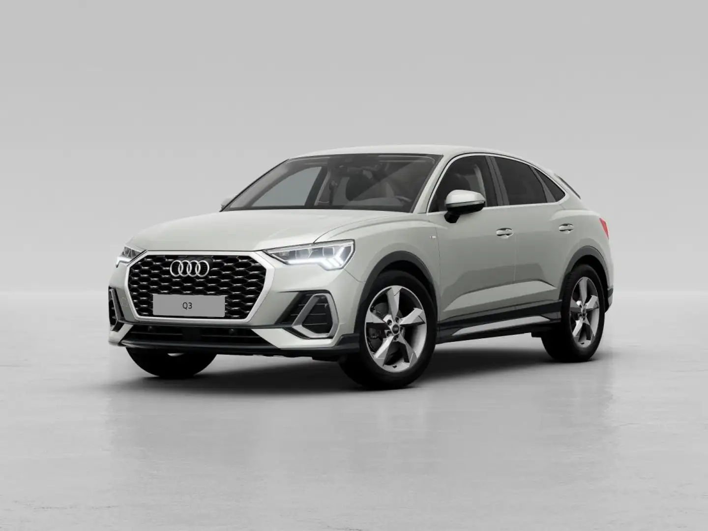 Audi Q3 S line 35 TFSI S tr. AHK STDHZG LED Silber - 2