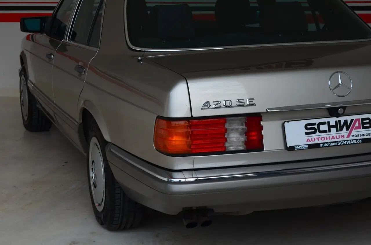 Mercedes-Benz 420 SE | 1.Hand-Rentnerfahrzeug-Garagenfahrzeug, foto 7