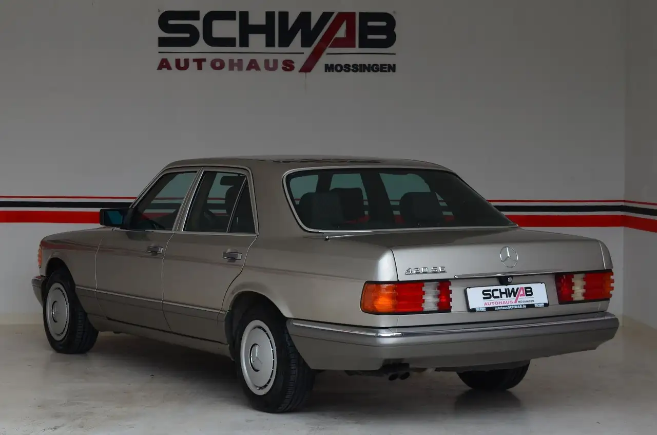 Mercedes-Benz 420 SE | 1.Hand-Rentnerfahrzeug-Garagenfahrzeug, foto 9