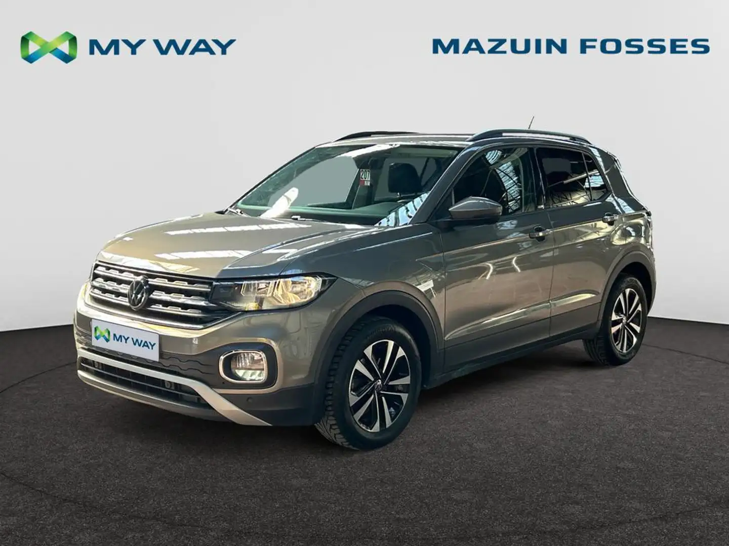 Volkswagen T-Cross United 1.0TSI 81kW(110ch) DSG7 Gris - 1