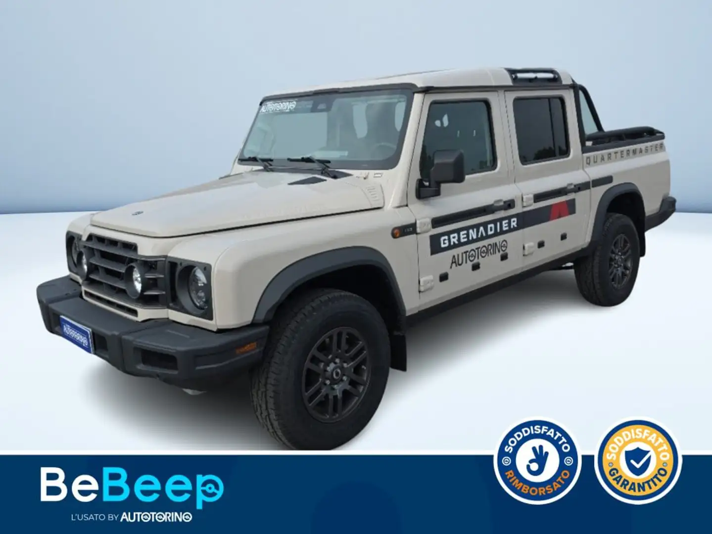 Ineos Grenadier QUARTERMASTER 3.0 TWIN-TURBO D DOUBLE CA Gri - 1