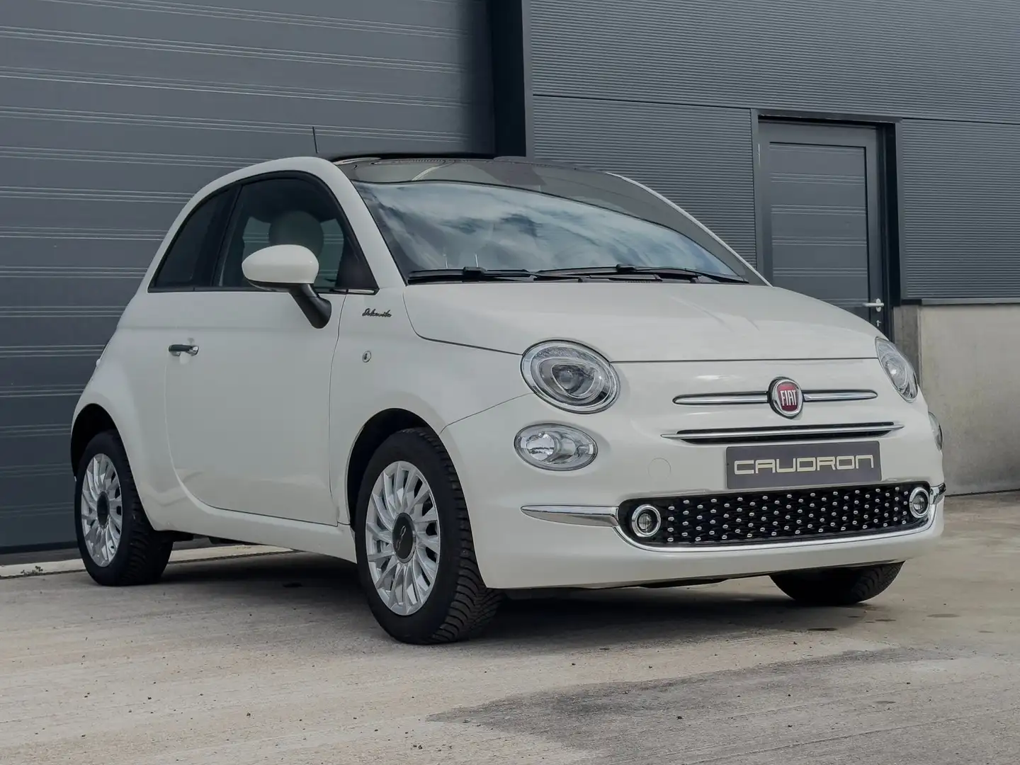 Fiat 500 1.0 Hybride Dolcevita - Panoramische - Carplay Wit - 1