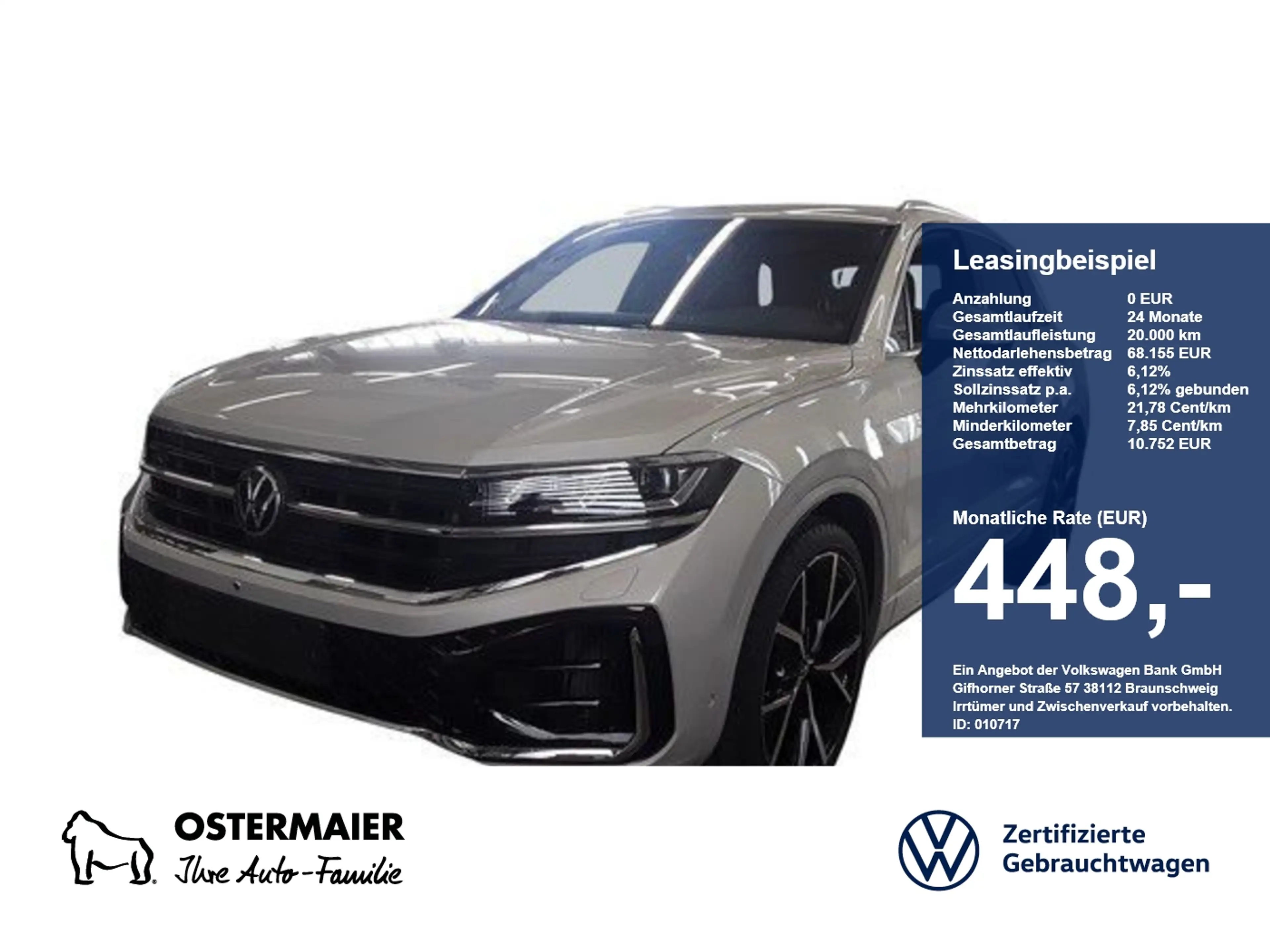 Volkswagen Touareg R-LINE 3.0TSI 340PS NP.119T ACC.5J-G.STHZG.AREA-VI