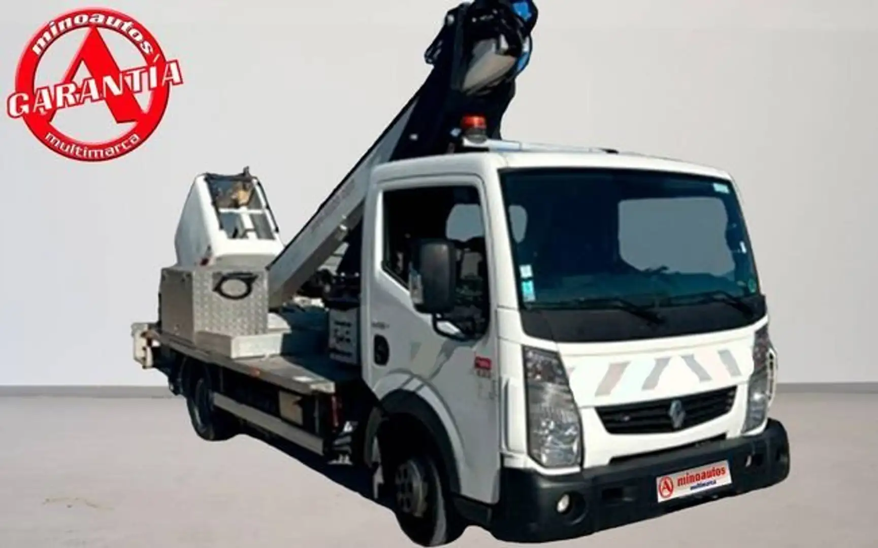Nissan Cabstar CAMIÓN GRÚA TELESCÓPICA CON CESTA ELEVA Blanco - 1