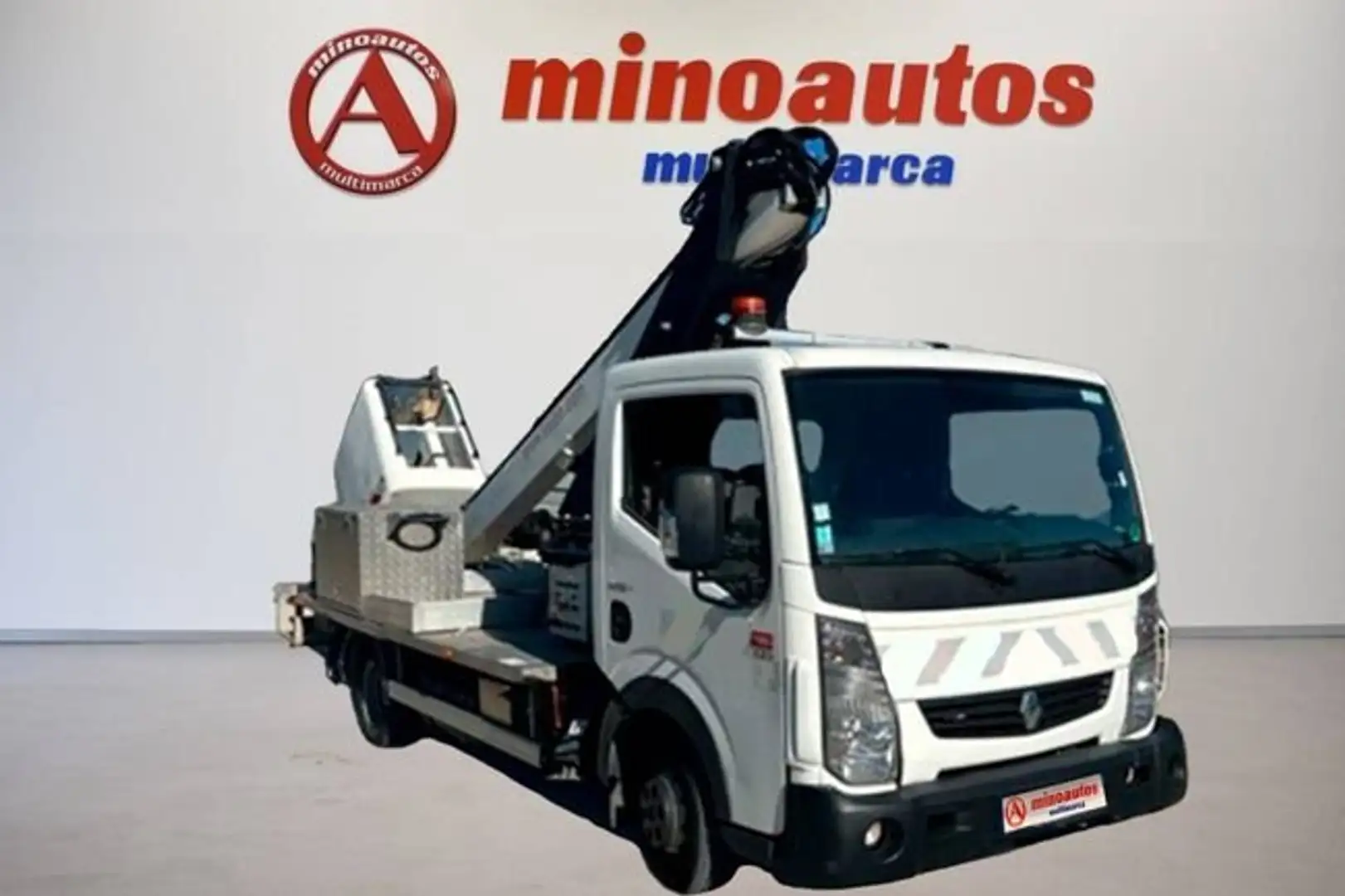 Nissan Cabstar CAMIÓN GRÚA TELESCÓPICA CON CESTA ELEVA Blanco - 2