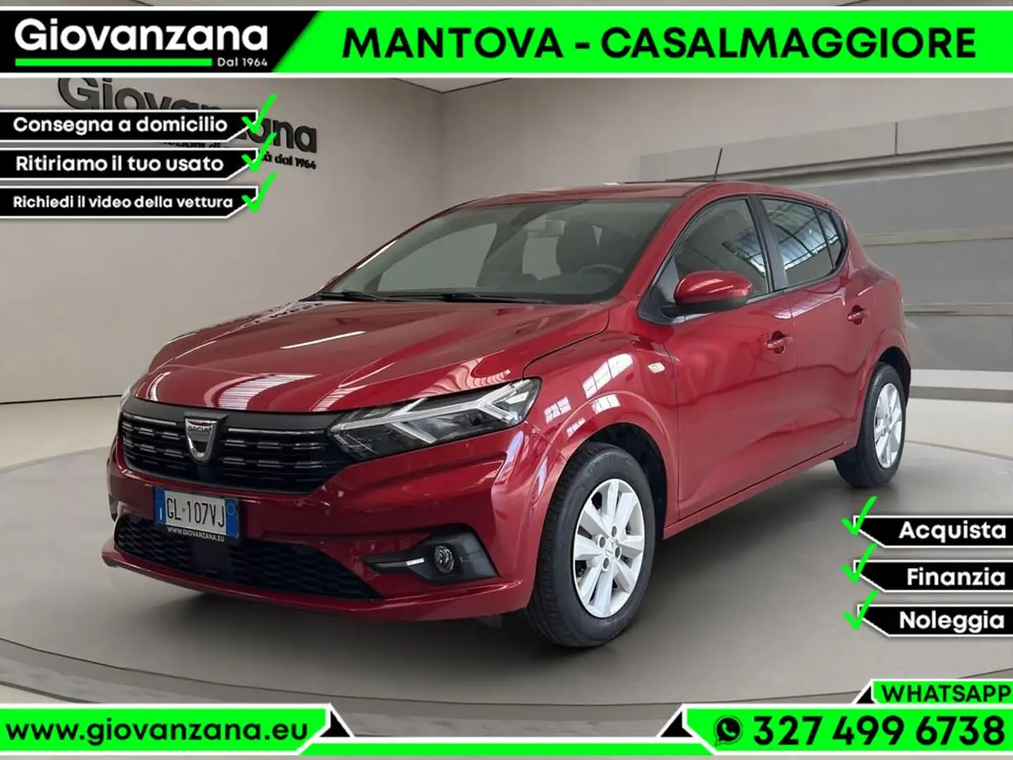 Dacia Sandero Streetway 1.0 tce Comfort Eco-g 100cv Rood - 1