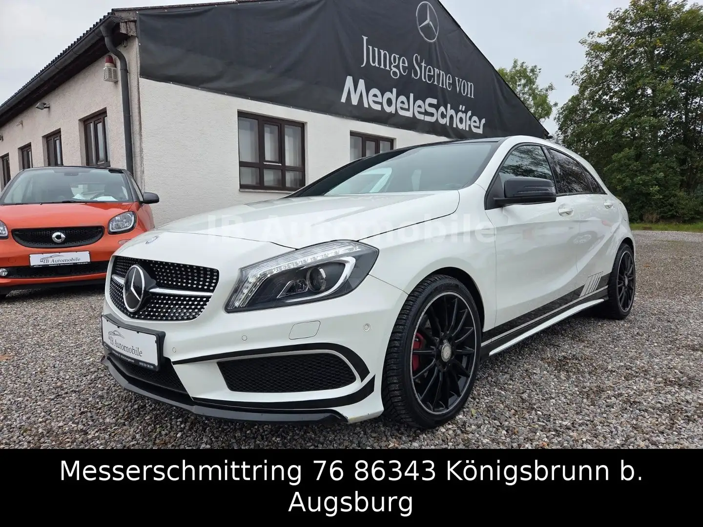 Mercedes-Benz A 200 AMG LINE + Night-Paket LED*Navi*Temp*Sitzh Weiß - 1