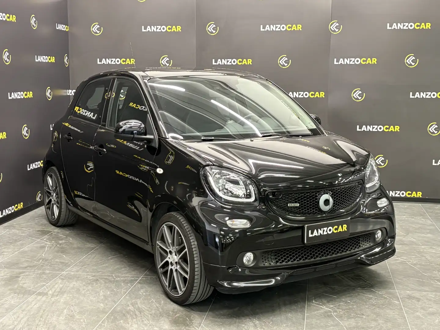 smart forFour *BRABUS*XCLUSIVE*5 PORTE*PELLE*TETTO* Nero - 2