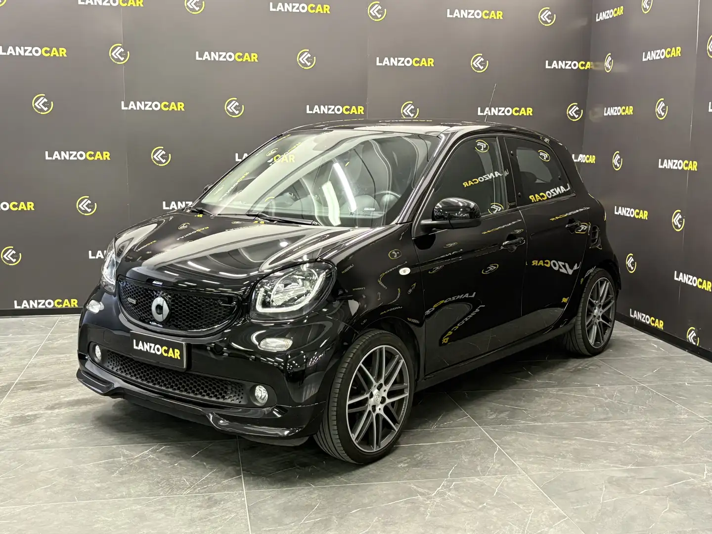 smart forFour *BRABUS*XCLUSIVE*5 PORTE*PELLE*TETTO* Nero - 1