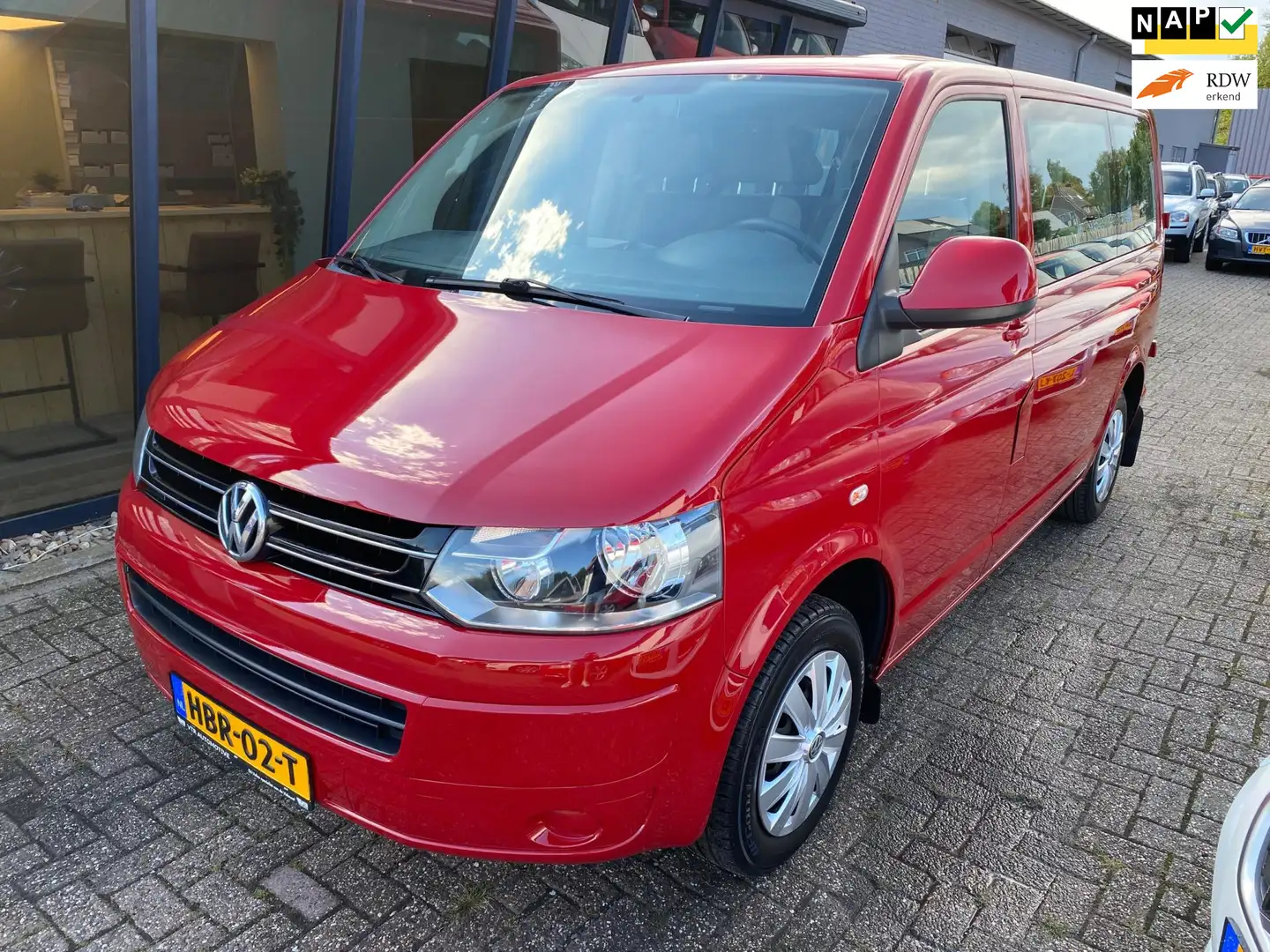 Volkswagen 2.0 L1H1 Comfortline 9 Persoons BENZINE!!! Rouge - 1