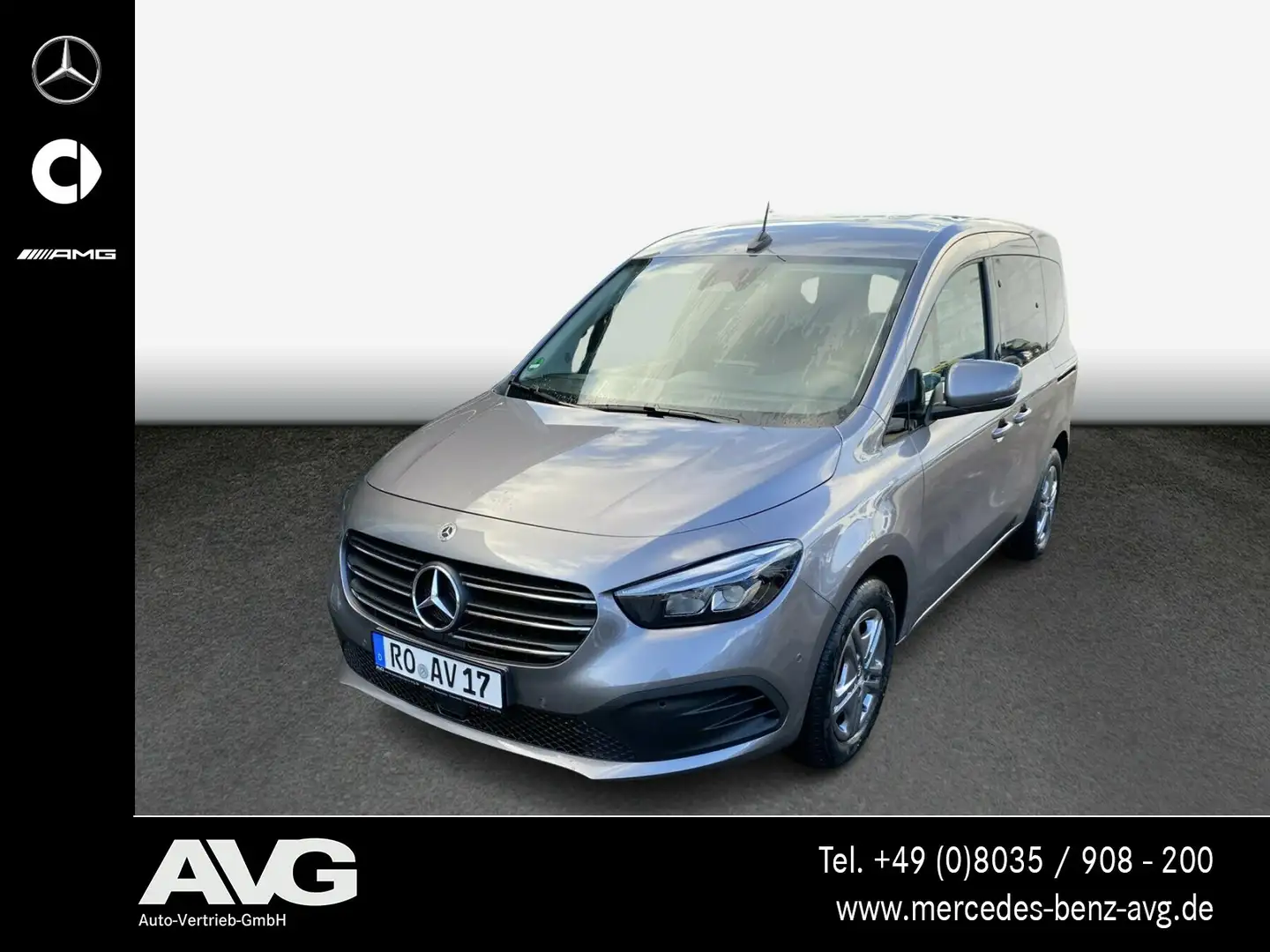Mercedes-Benz T 180 d STYLE Keyless Go Navi Klima LED RFK MBUX Grau - 1