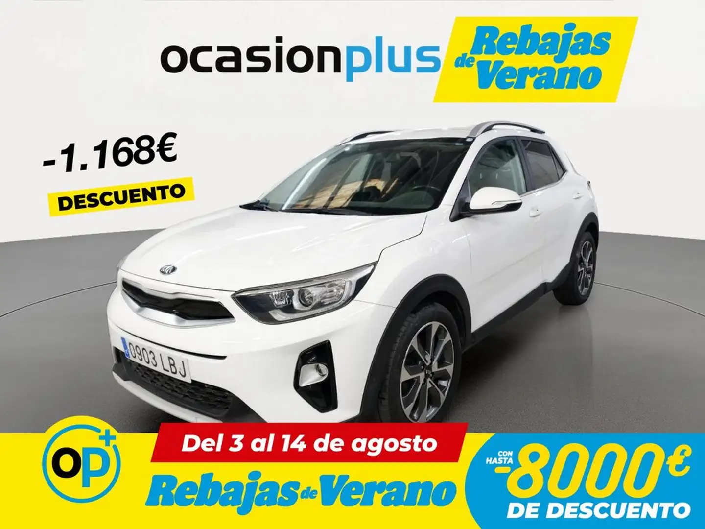 Kia Stonic 1.0 T-GDi Eco-Dynamic Drive 100 Blanco - 1