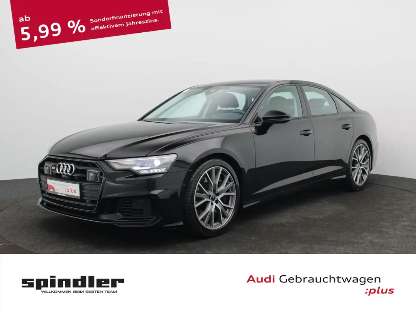 Audi S6 Limousine TDI quattro / Navi+, Standh, 360° Schwarz - 1