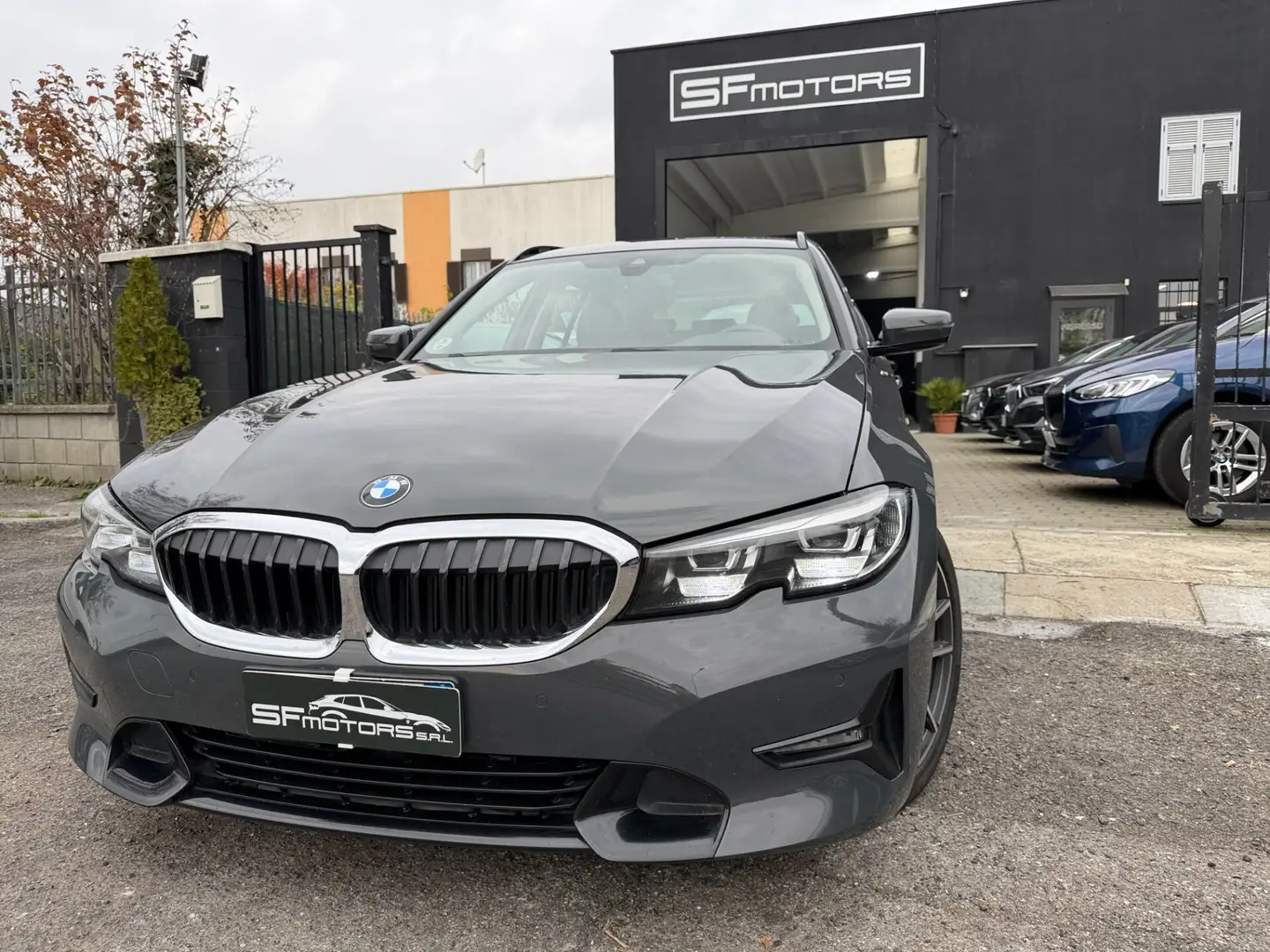 BMW 318 318d 48V Touring Msport Grigio - 1