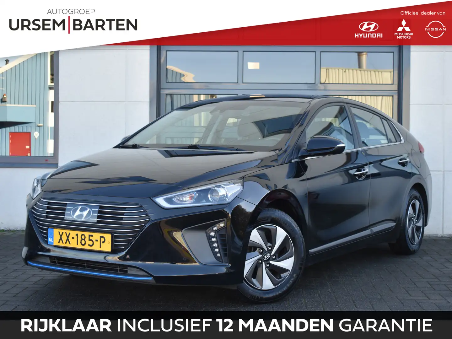 Hyundai IONIQ 1.6 GDi Premium | automaat | lederen bekleding | s Zwart - 1