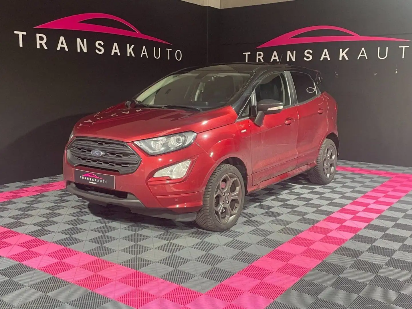 Ford EcoSport 1.0 EcoBoost ST-Line 125ch / SIEGES AV CHAUFFANTS  Roşu - 1