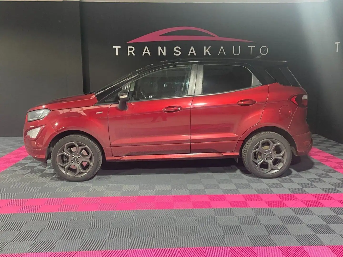 Ford EcoSport 1.0 EcoBoost ST-Line 125ch / SIEGES AV CHAUFFANTS  Roşu - 2