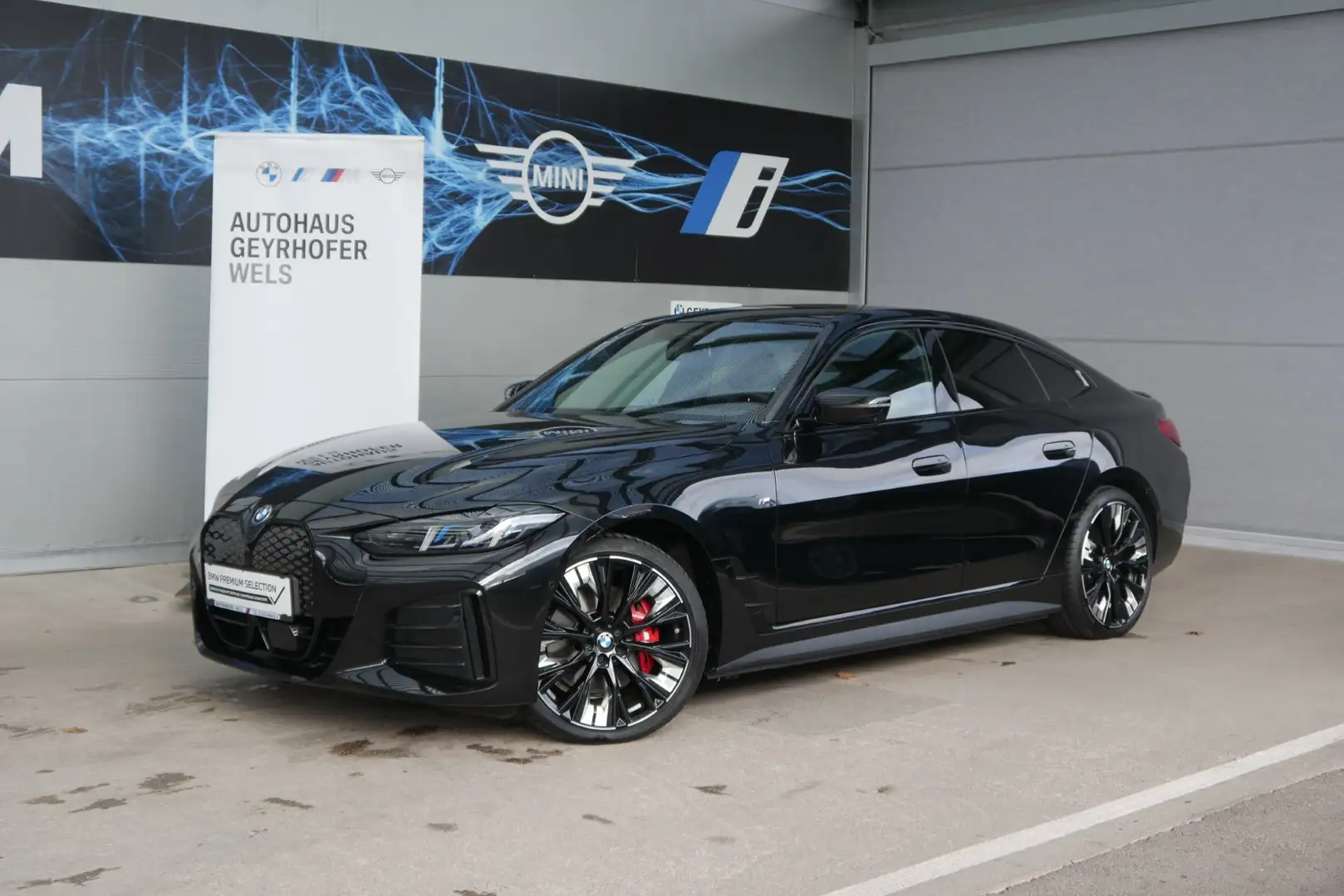 BMW i4 xDrive40 *M-Paket/RFK/360°/Navi-Pro/H&K-Sound* Noir - 1