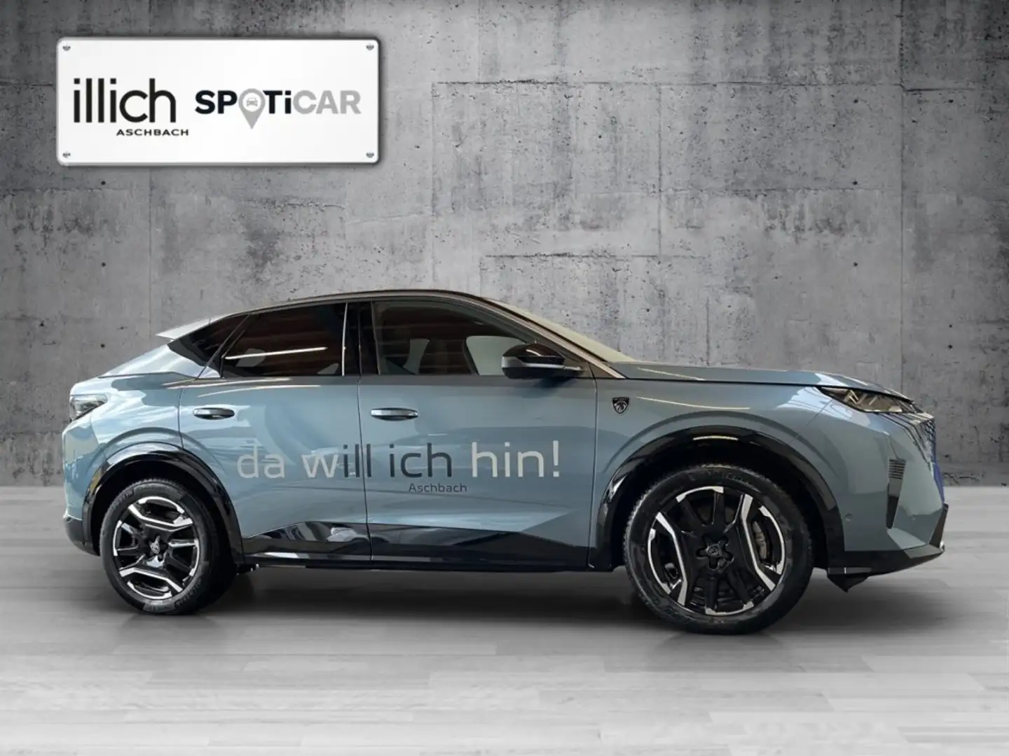 Peugeot 3008 E-3008 GT Elektromotor 210 - Batterie 73 kWh Blau - 2