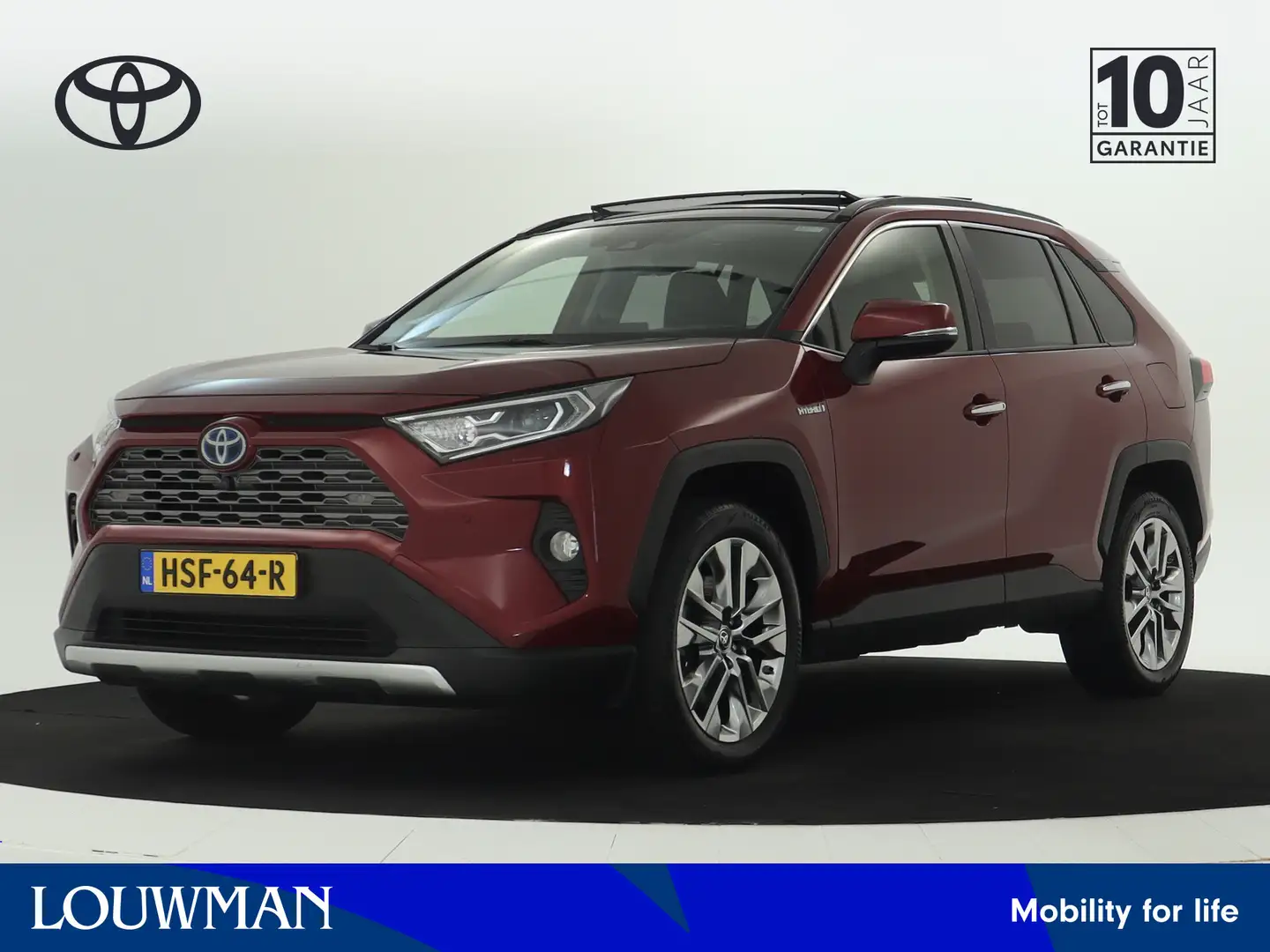 Toyota RAV 4 2.5 Hybrid AWD Executive | Trekhaak | Panoramadak Rood - 1
