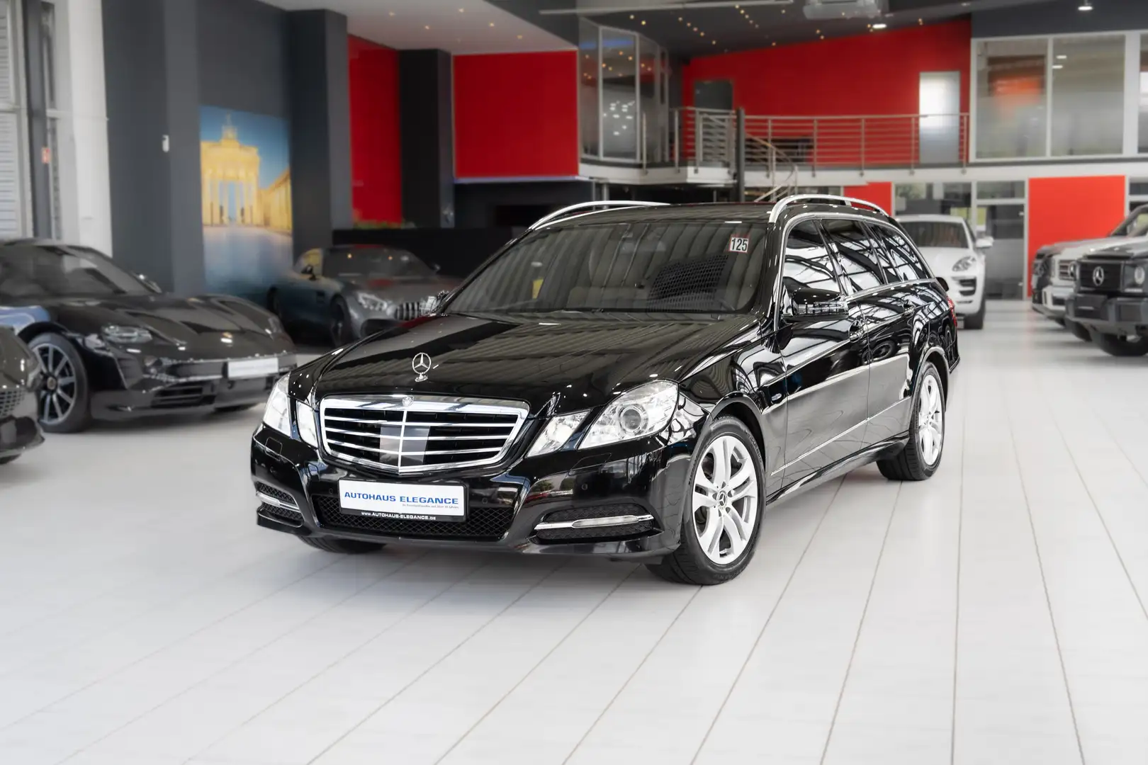 Mercedes-Benz E 350 T CGI BlueEfficiency*AVANTGARDE*H/K*LUFT* Noir - 1