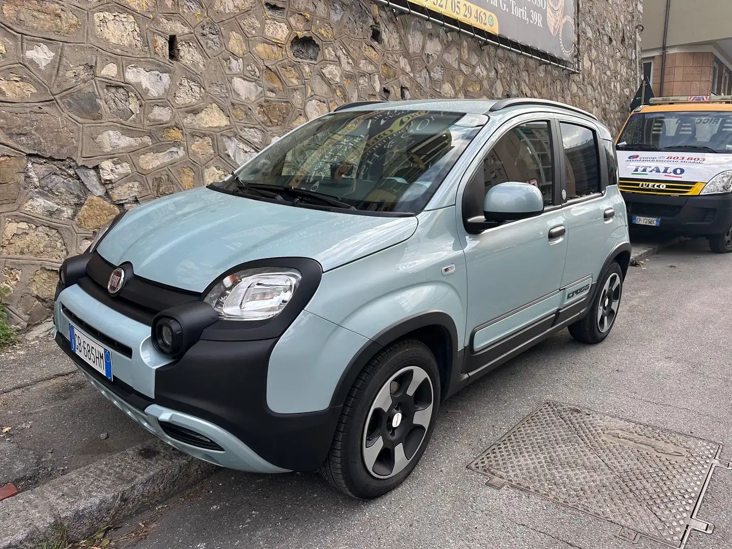 Fiat Panda Panda 1.0 hybrid Launch Edition SOLO 7.500KM Vert - 1