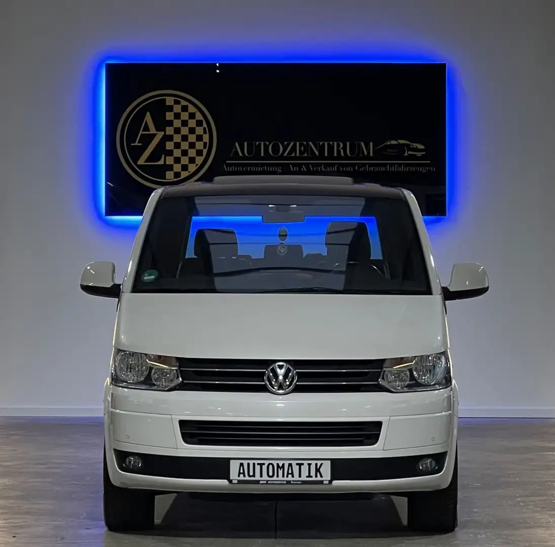 Volkswagen T5 Multivan DSG Edition 25 4Motion*LEDER*AHK*NAV Weiß - 2