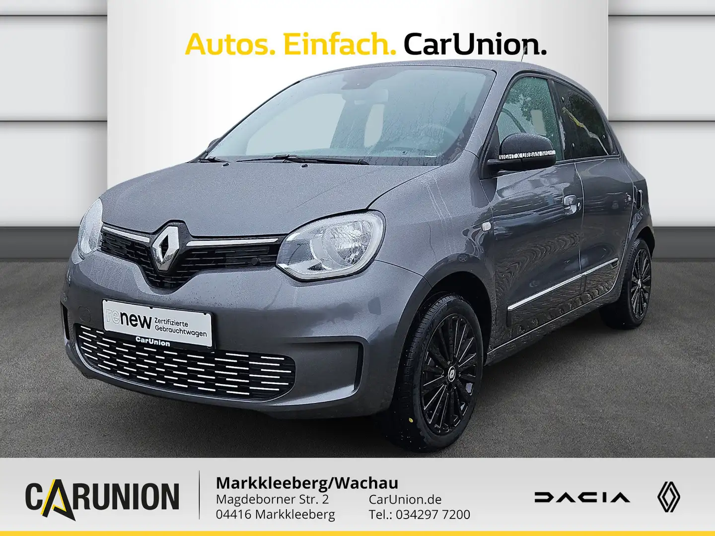 Renault Twingo E-Tech 100% Gris - 1