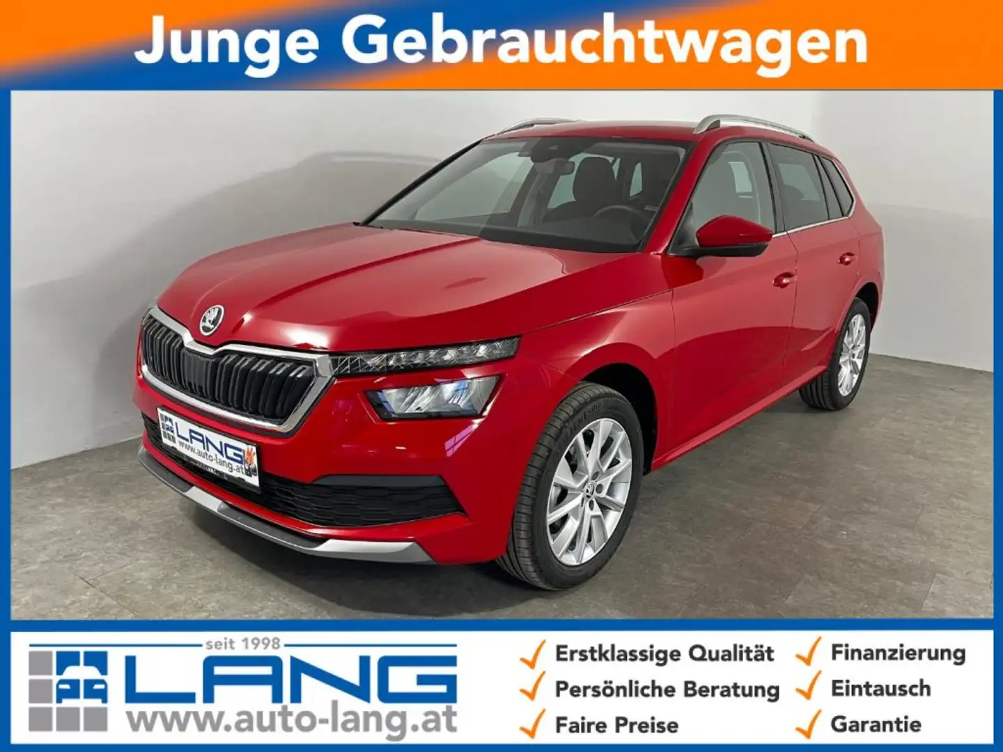 Skoda Kamiq 1.0 TSI, Ambition OPF Rot - 1