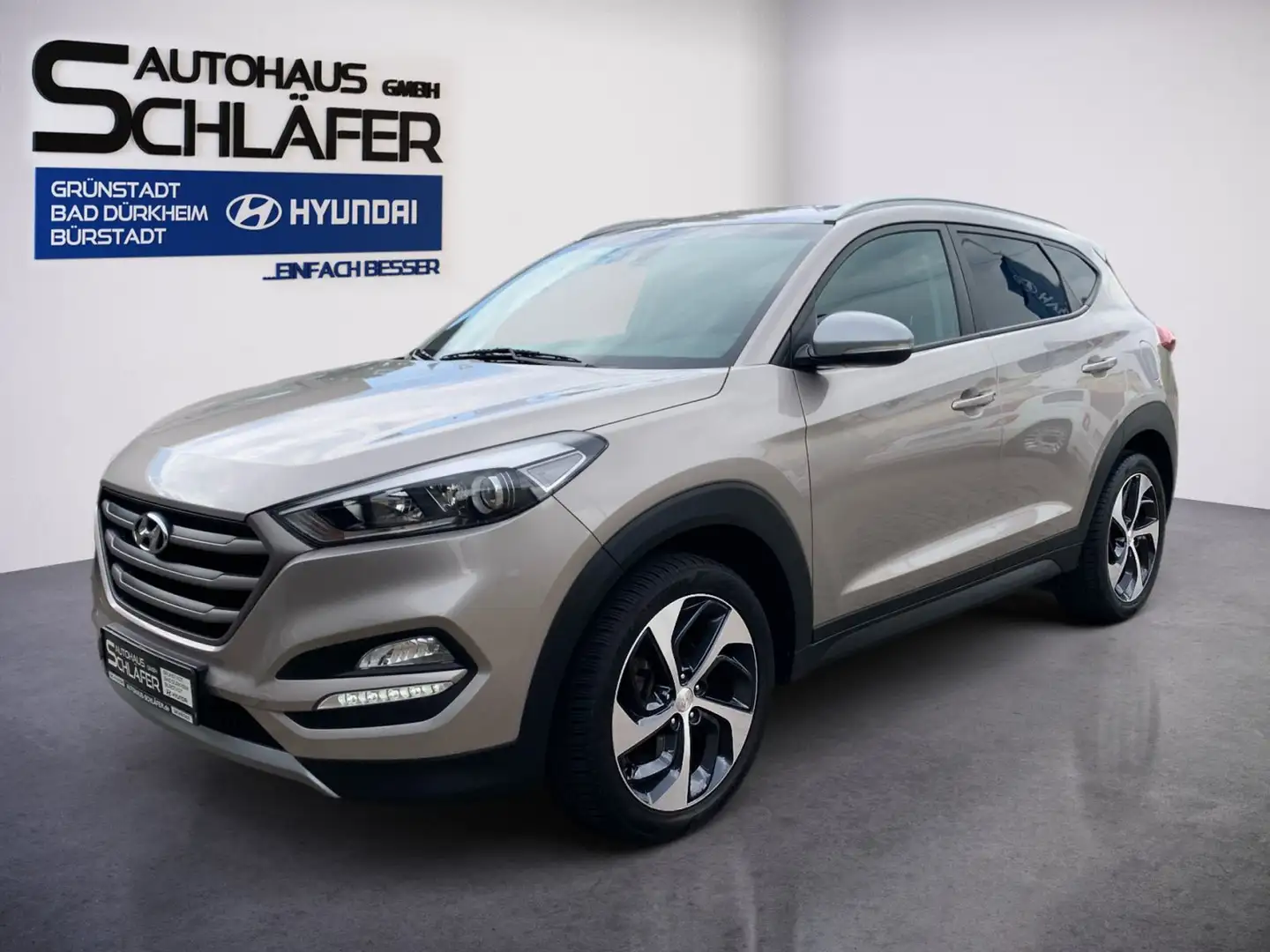Hyundai TUCSON TUCSON 1.6 Turbo Advantage Navi Kamera Blanc - 1