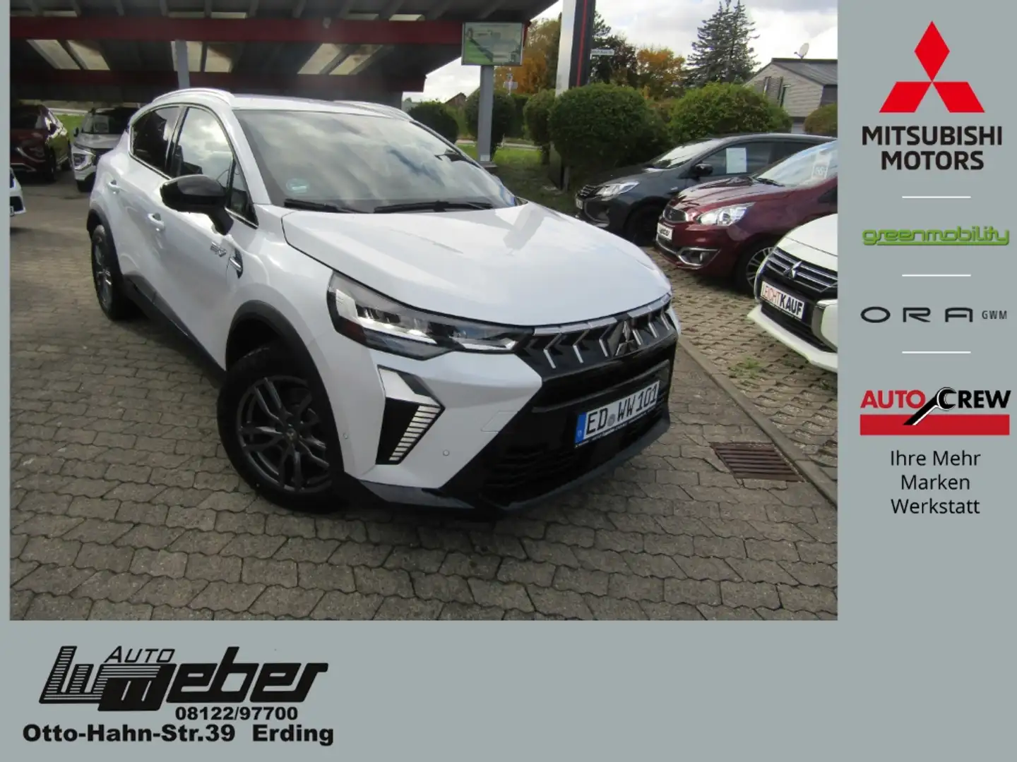 Mitsubishi ASX 1.8 Hybrid Edition NAVI LED SHZ ACC GRA RFK PDC Weiß - 1