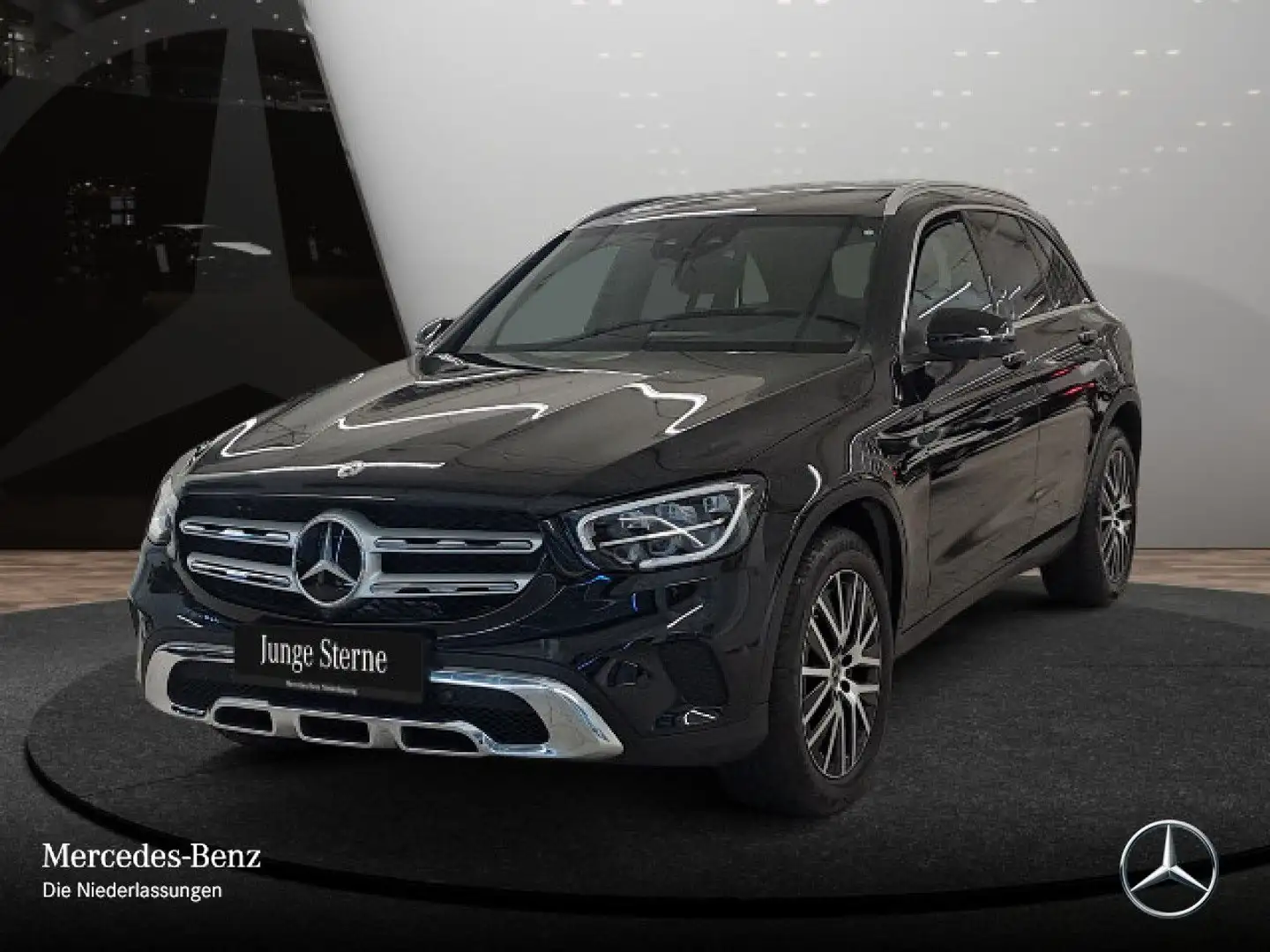 Mercedes-Benz GLC 220 d 4M PANO+360+LED+FAHRASS+KEYLESS+9G Schwarz - 2
