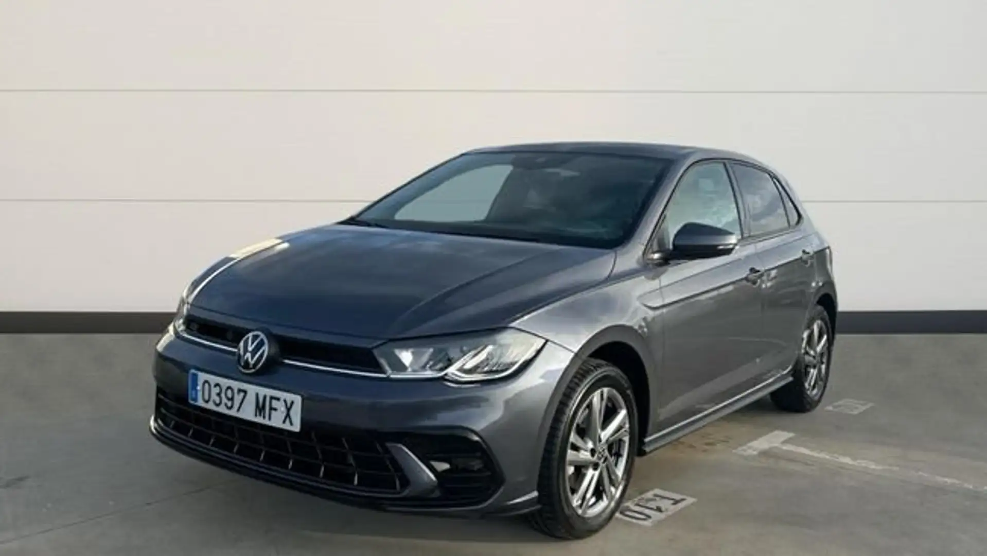 Volkswagen Polo 1.0 TSI R-Line DSG 81kW Gris - 2