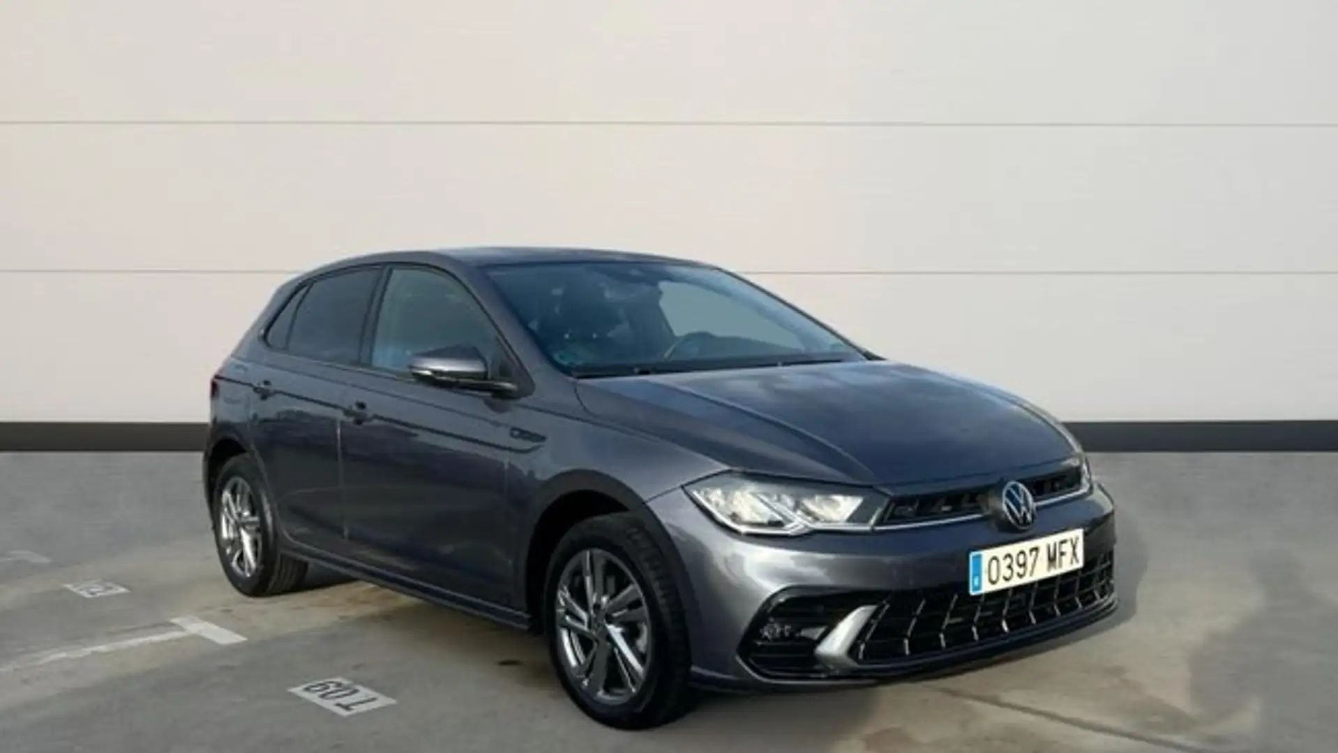Volkswagen Polo 1.0 TSI R-Line DSG 81kW Gris - 1