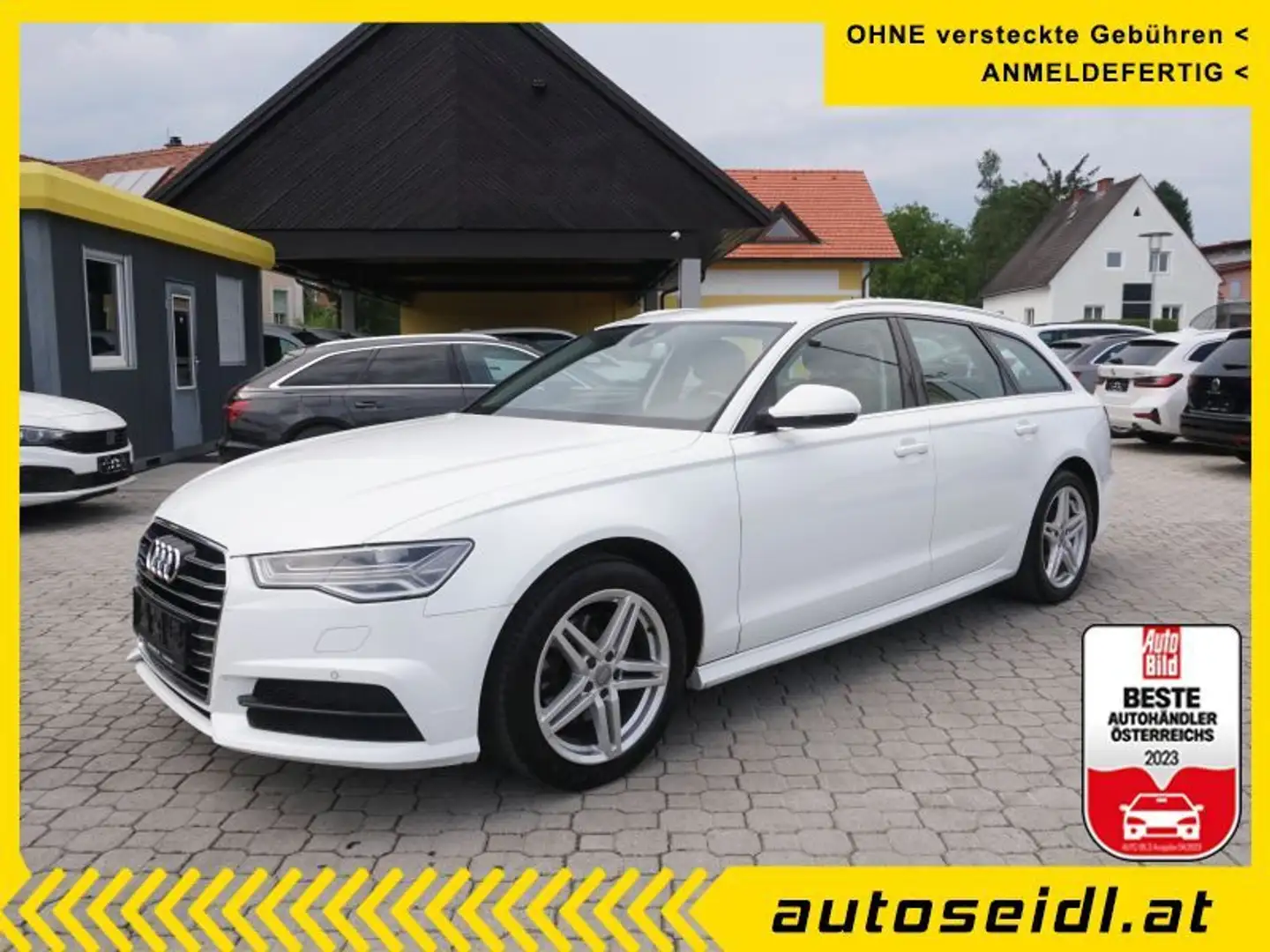 Audi A6 Avant 2,0 TDI ultra intense *MATRIX+NAVI+18"ALU* Bílá - 1
