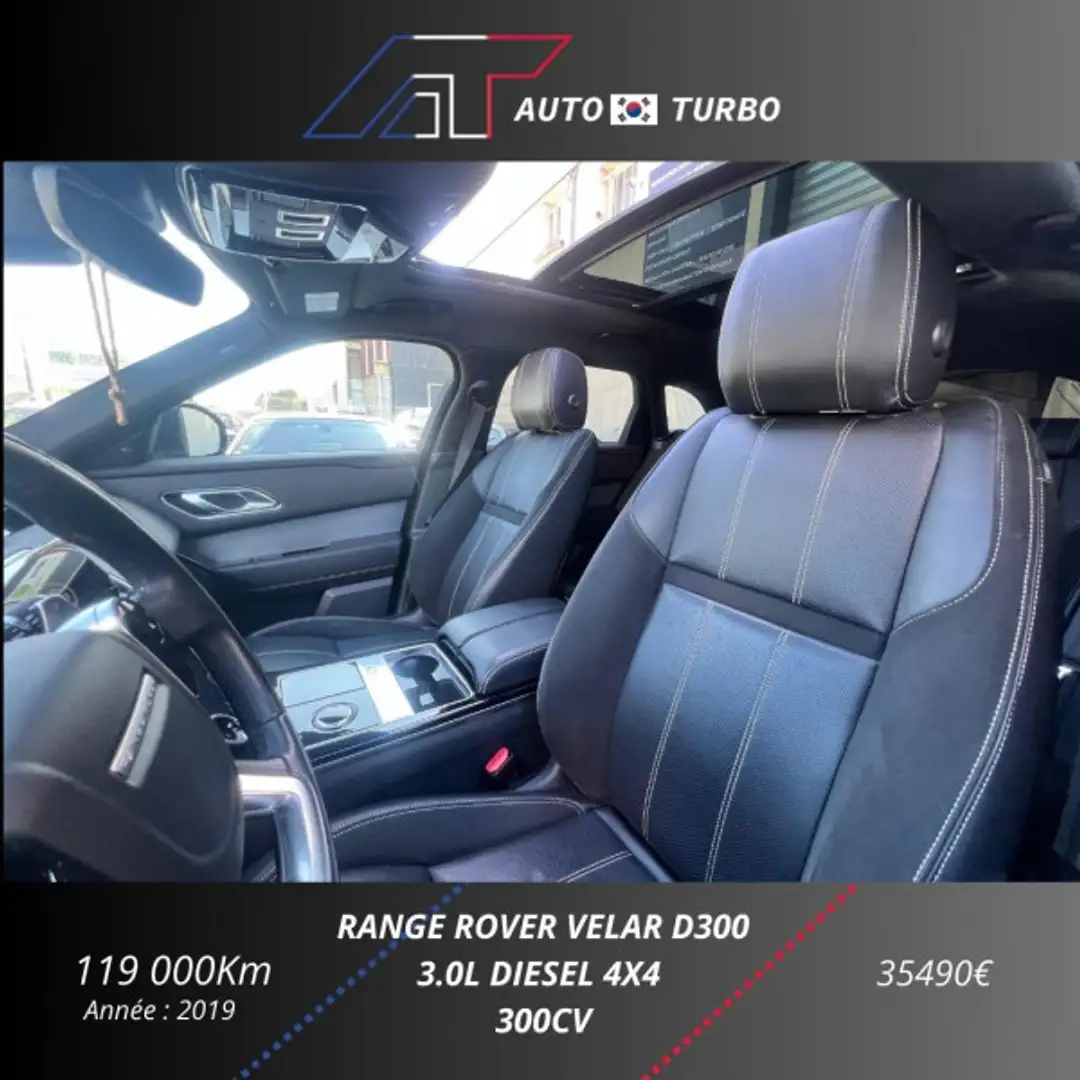Land Rover Range Rover Velar 3.0D V6 300CH AWD BVA Blanc - 2