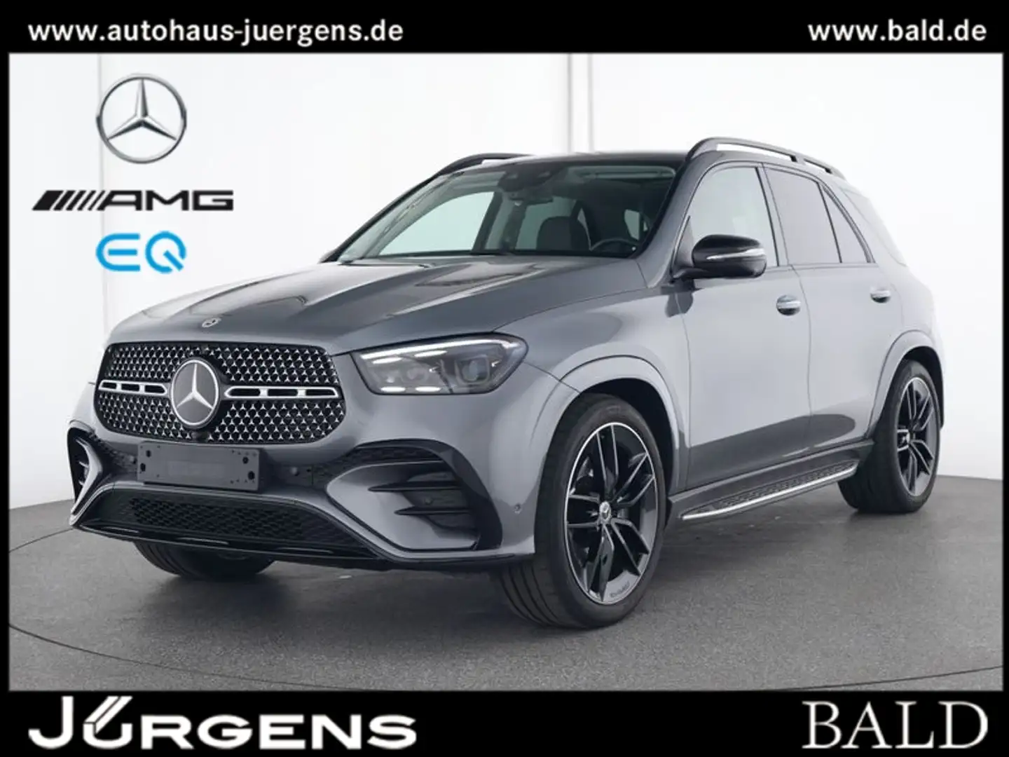 Mercedes-Benz GLE 450 d 4M AMG-Sport/Pano/Distr/Night/Memo/22" Grau - 2