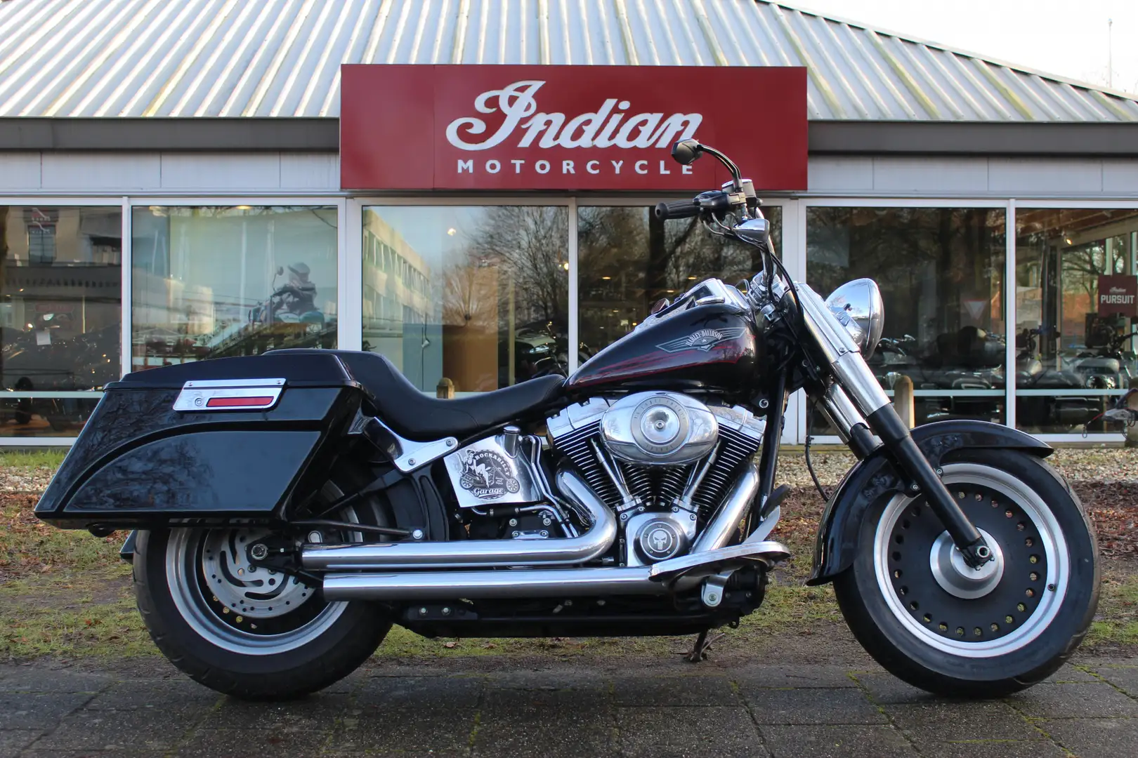 Harley-Davidson Fat Boy Negru - 1