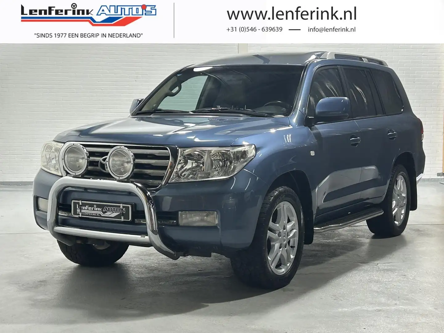 Toyota Land Cruiser V8 4.5 V8 D-4D Executive Aut. Youngtimer 286 pk Gr Blauw - 1