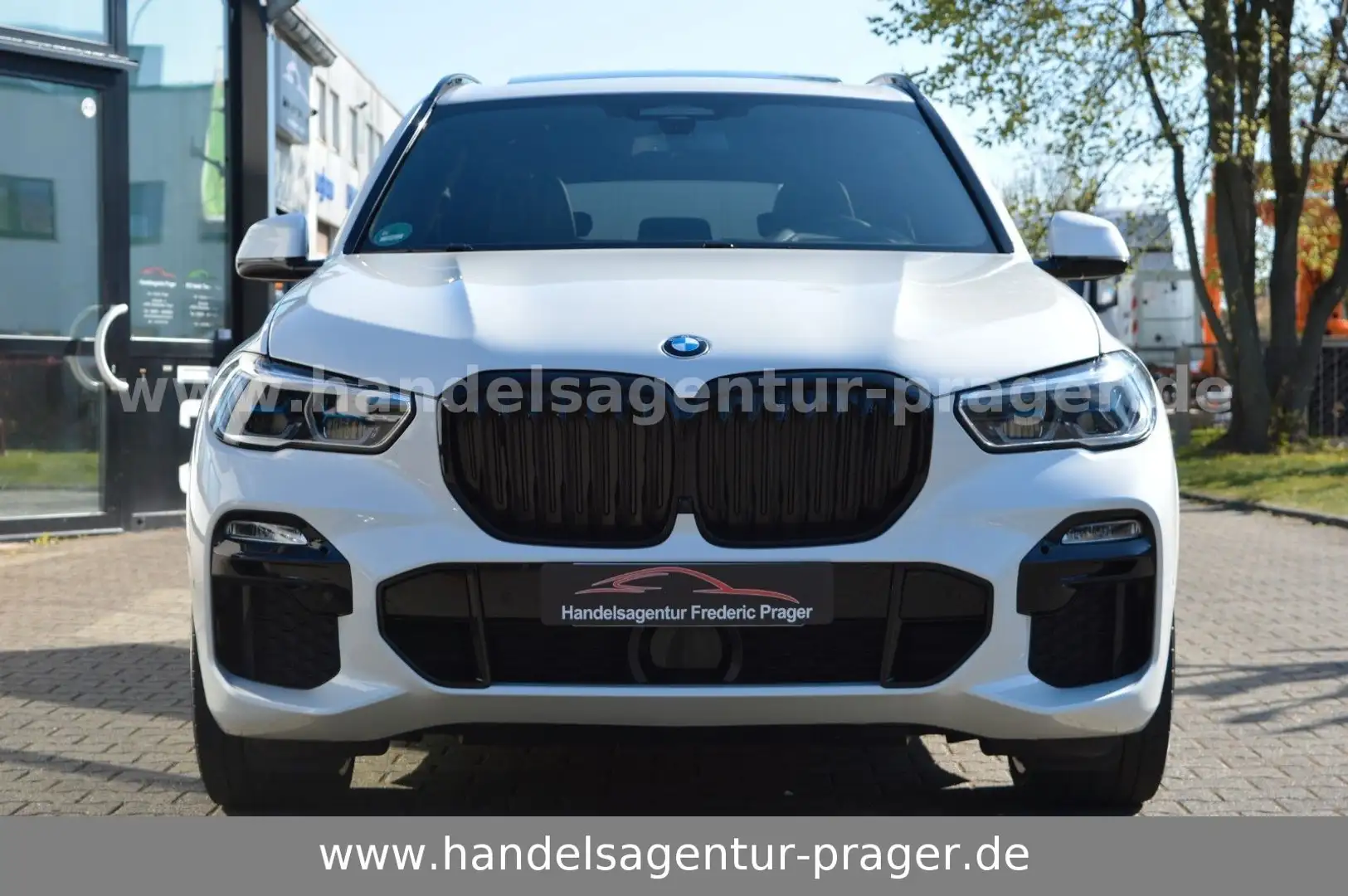 BMW X5 40d M Sport Massage Stdhzg 22 Nappa HUD Luft Blanc - 2