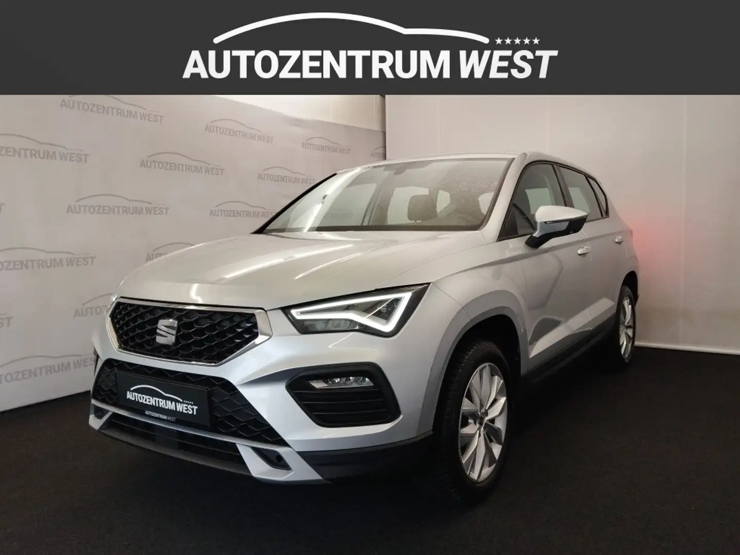 SEAT Ateca 1,5 Style ACT TSI..AHK/NAVI/LED Silber - 2