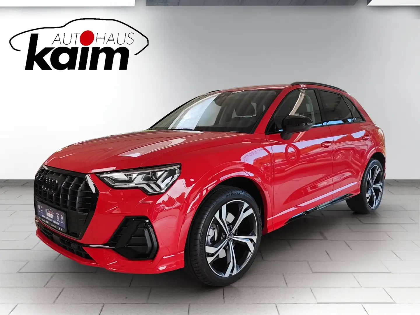 Audi Q3 40 TFSI quattro S line MATRIX+AHK+TOP-VIEW Rot - 1