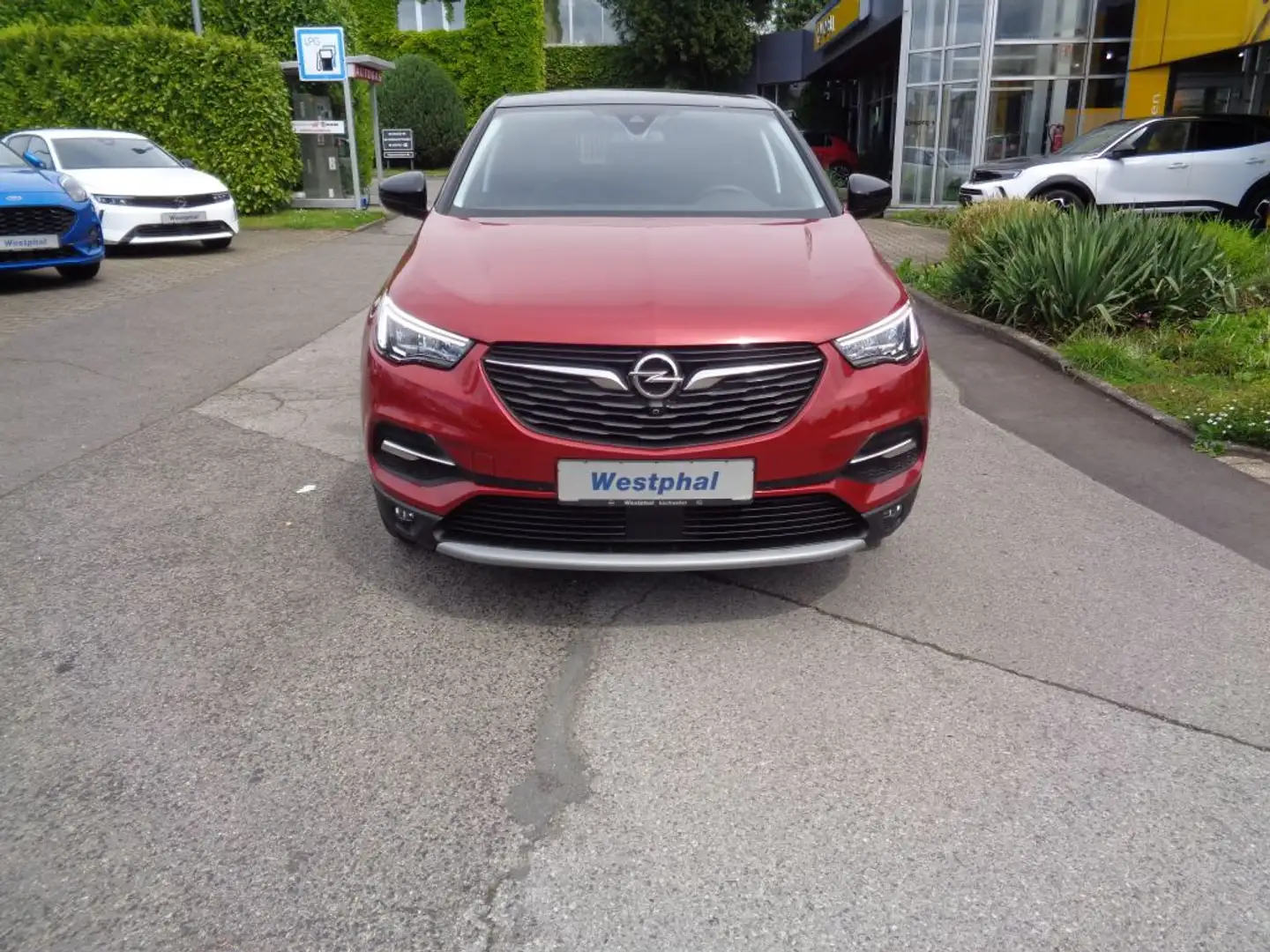 Opel Grandland X 1.2 Start/Stop Automatik Design Line Rot - 2