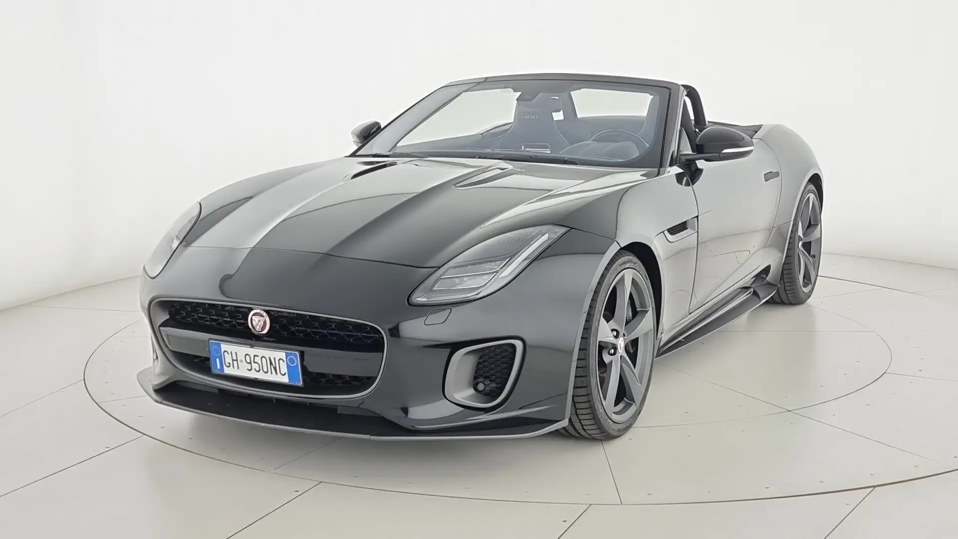 Jaguar F-Type 3.0 V6 aut. Convertibile 400 Sport Nero - 1