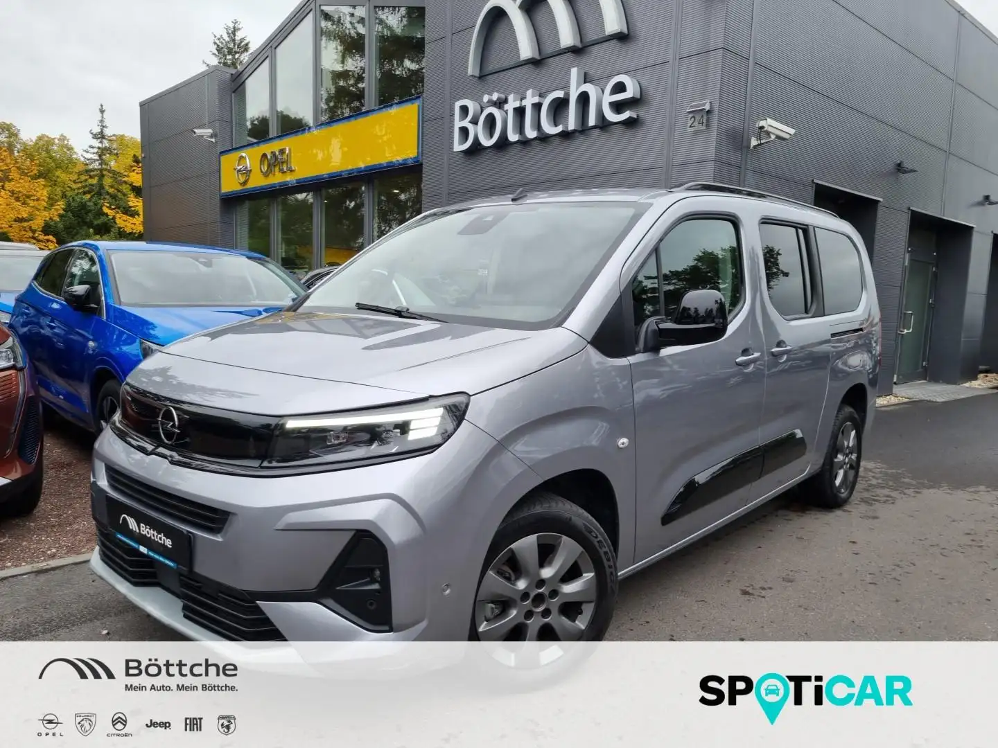 Opel Combo Life 1.5 GS XL LED/Navi/SHZ/DAB/180°Kamera Grau - 1