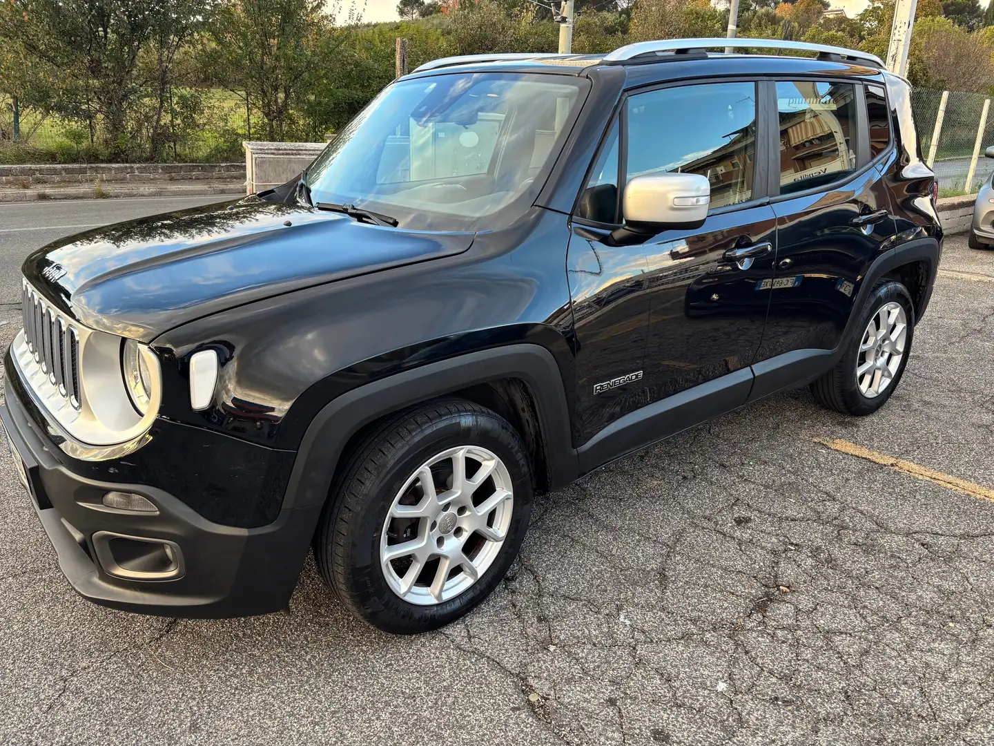 Jeep Renegade Renegade 1.6 mjt Limited 120cv NAVI CERCHI 17 PDC Noir - 2