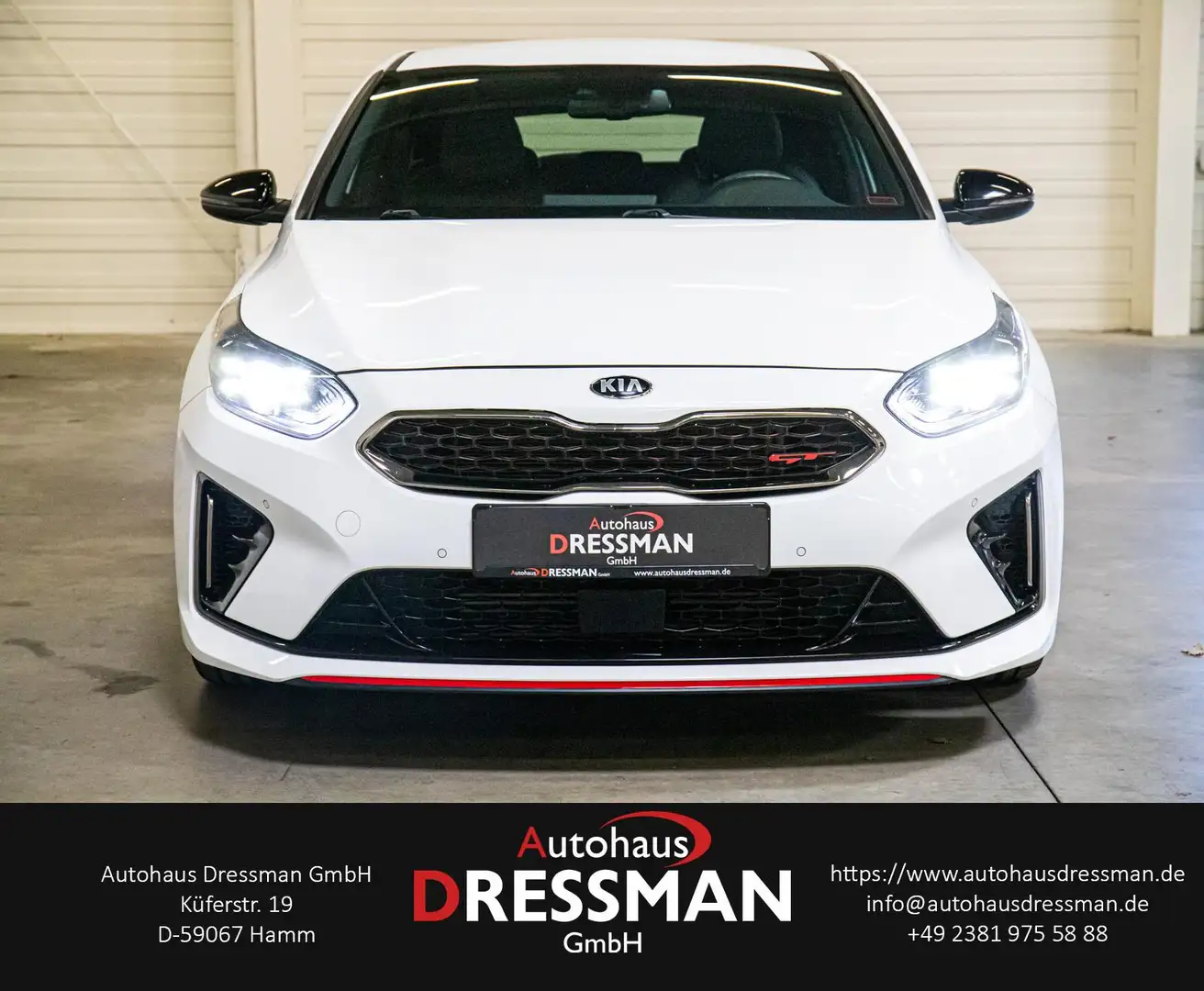 Kia ProCeed / pro_cee'd ProCeed 1.6 GT LED VIRTUAL NAVI KAMERA JBL 18Z. Weiß - 2