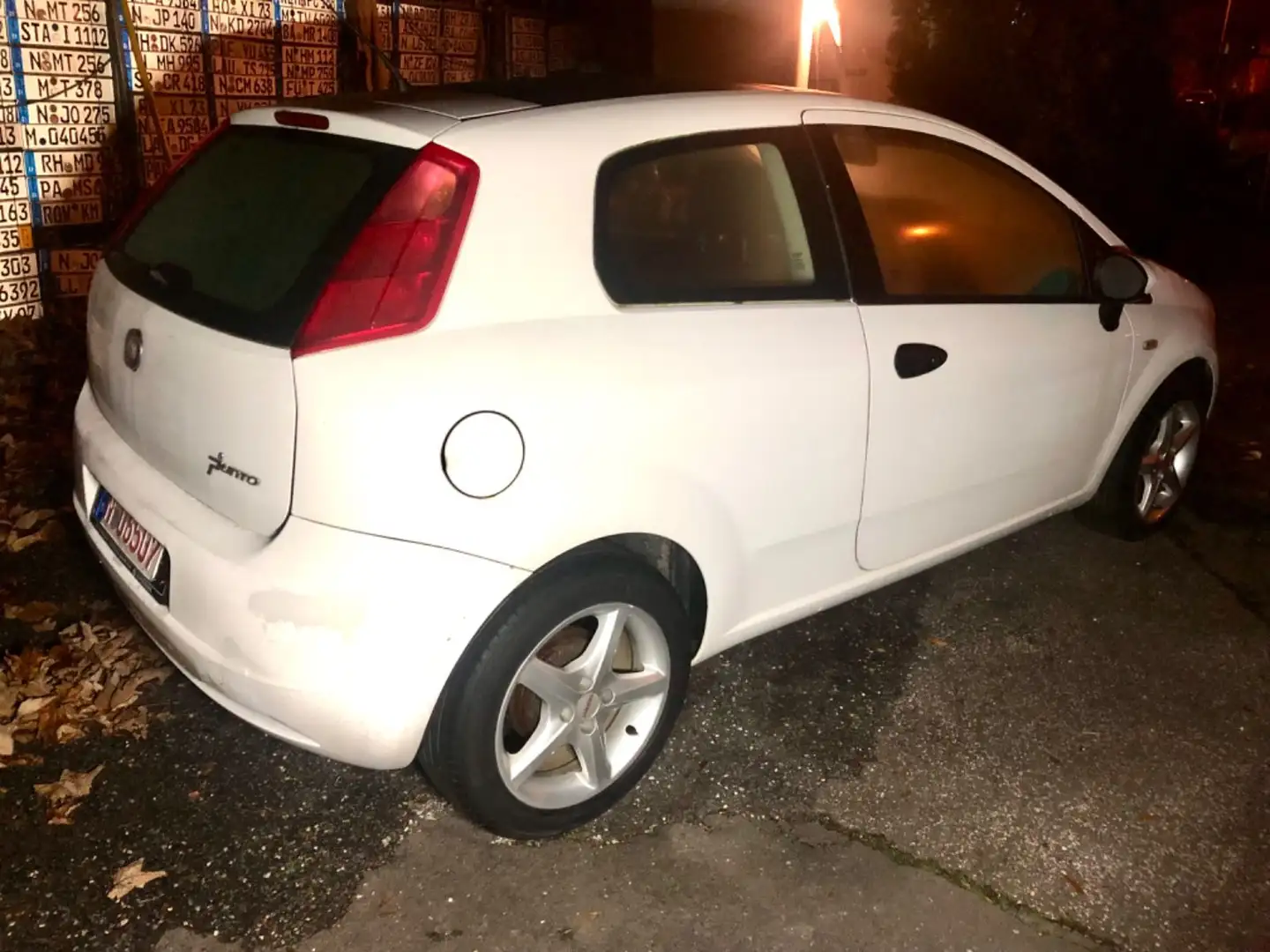 Fiat Grande Punto 1.2 8V Active Panoramadach Weiß - 2