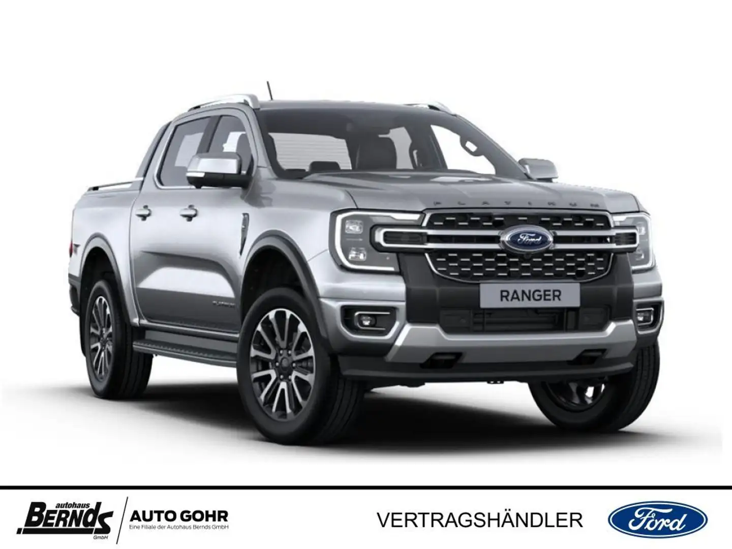 Ford Ranger Doppelkabine Platinum 3,0 l EcoBlue Silber - 1